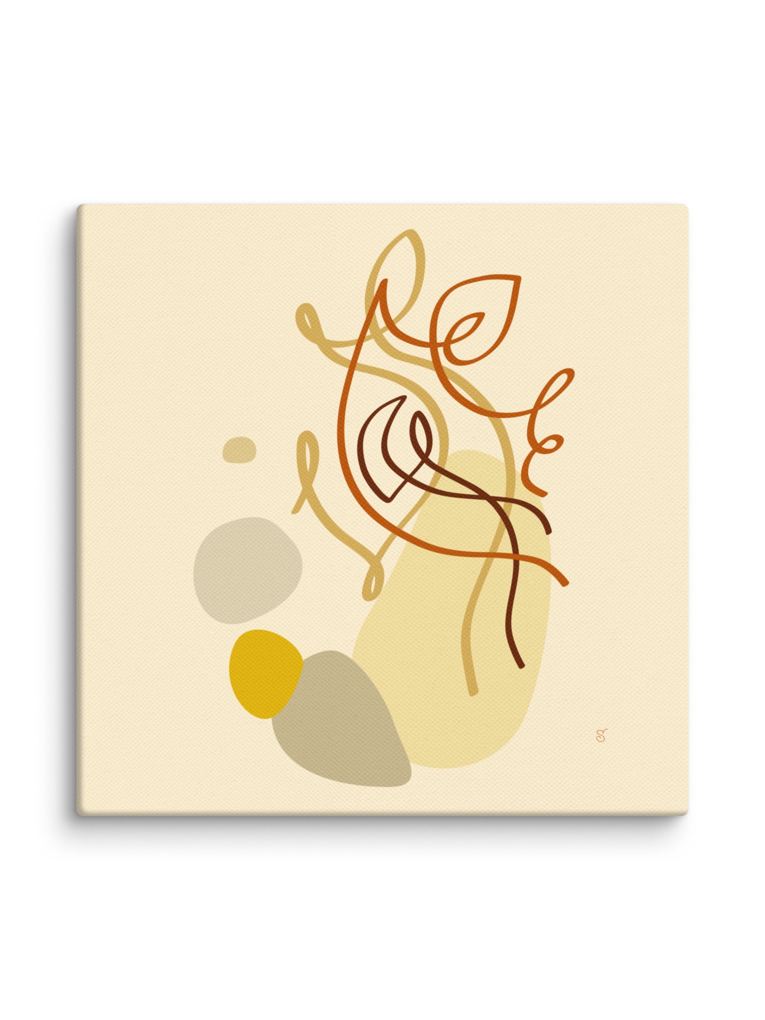 Earthy Elegance Canvas Collection - Abstract Image No. 4 product image (2)