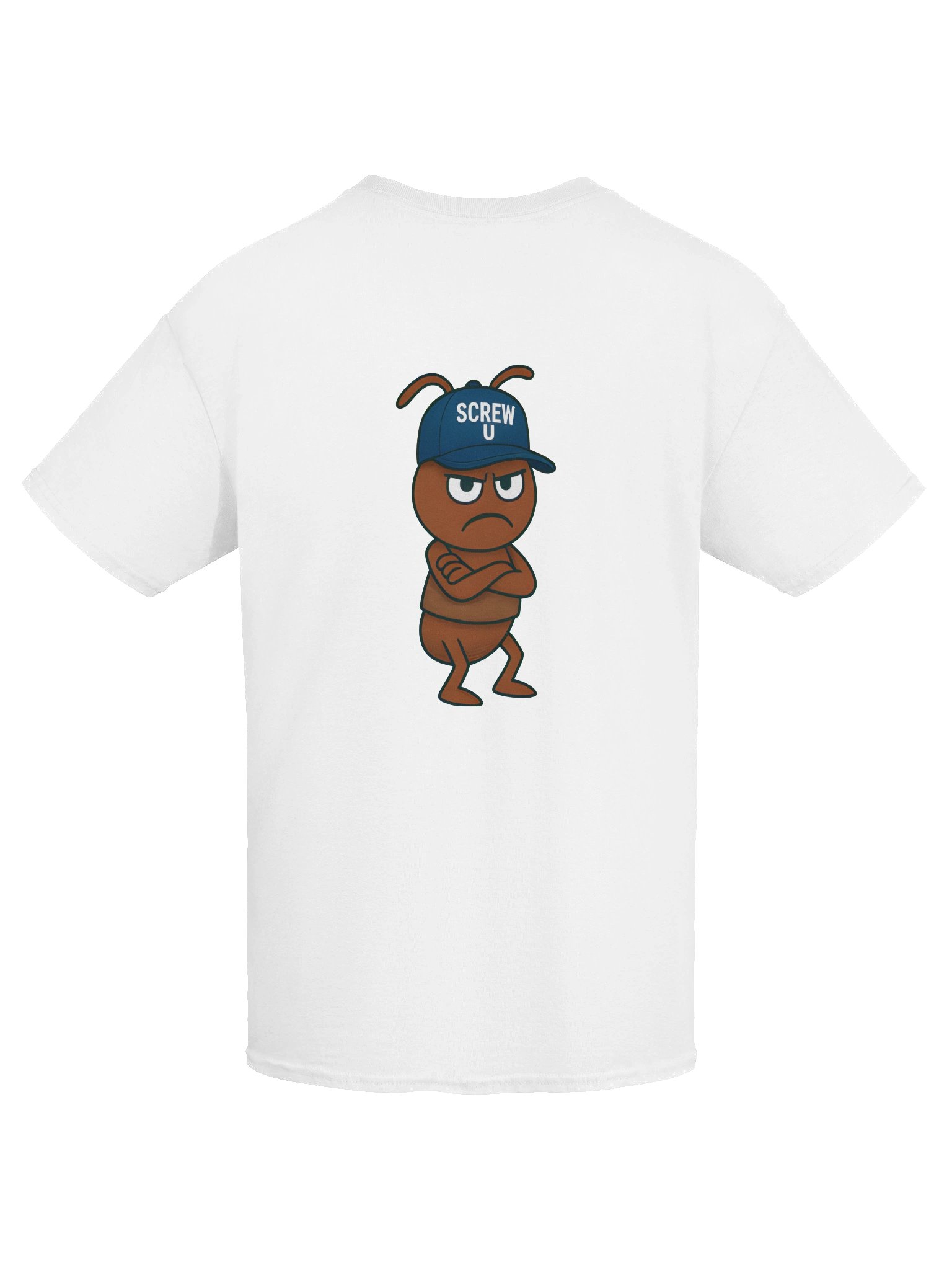 Screw U Ant Tee – Bleached Boundaries product image (9)