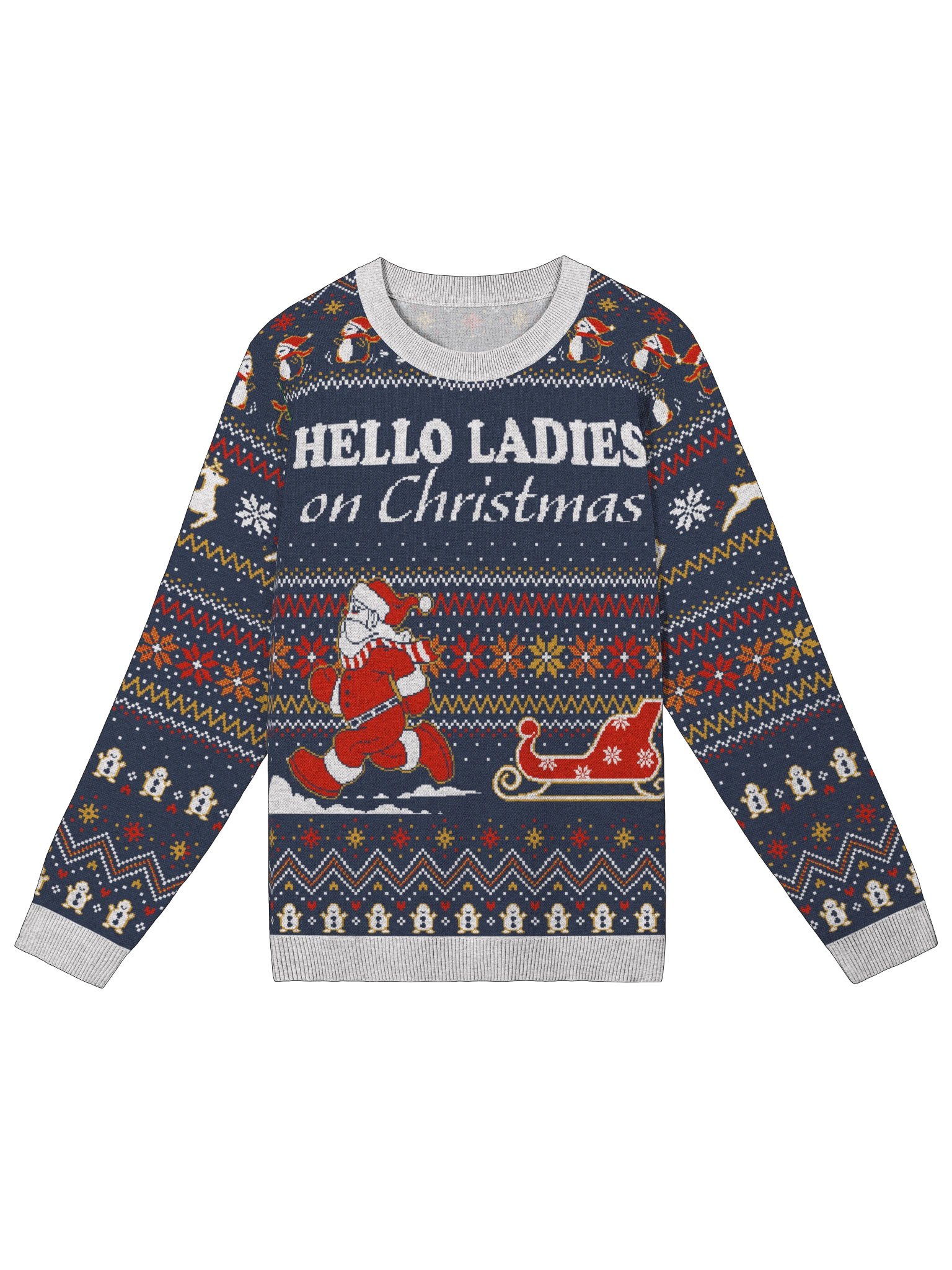 Hello Ladies Christmas Sweater product image (1)