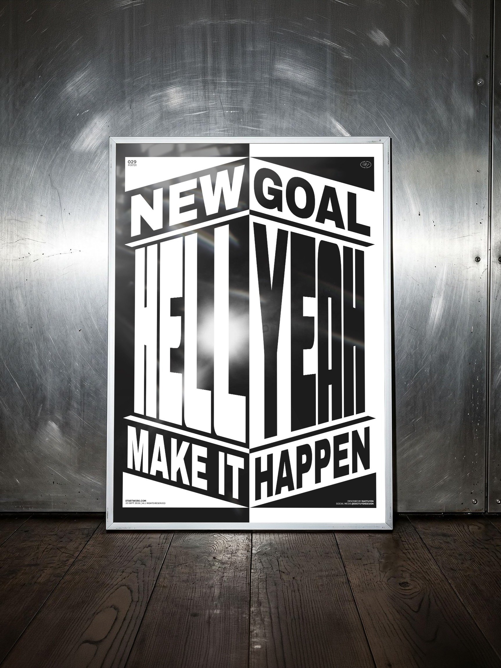 "HELL YEAH" Framed Poster product image (65)