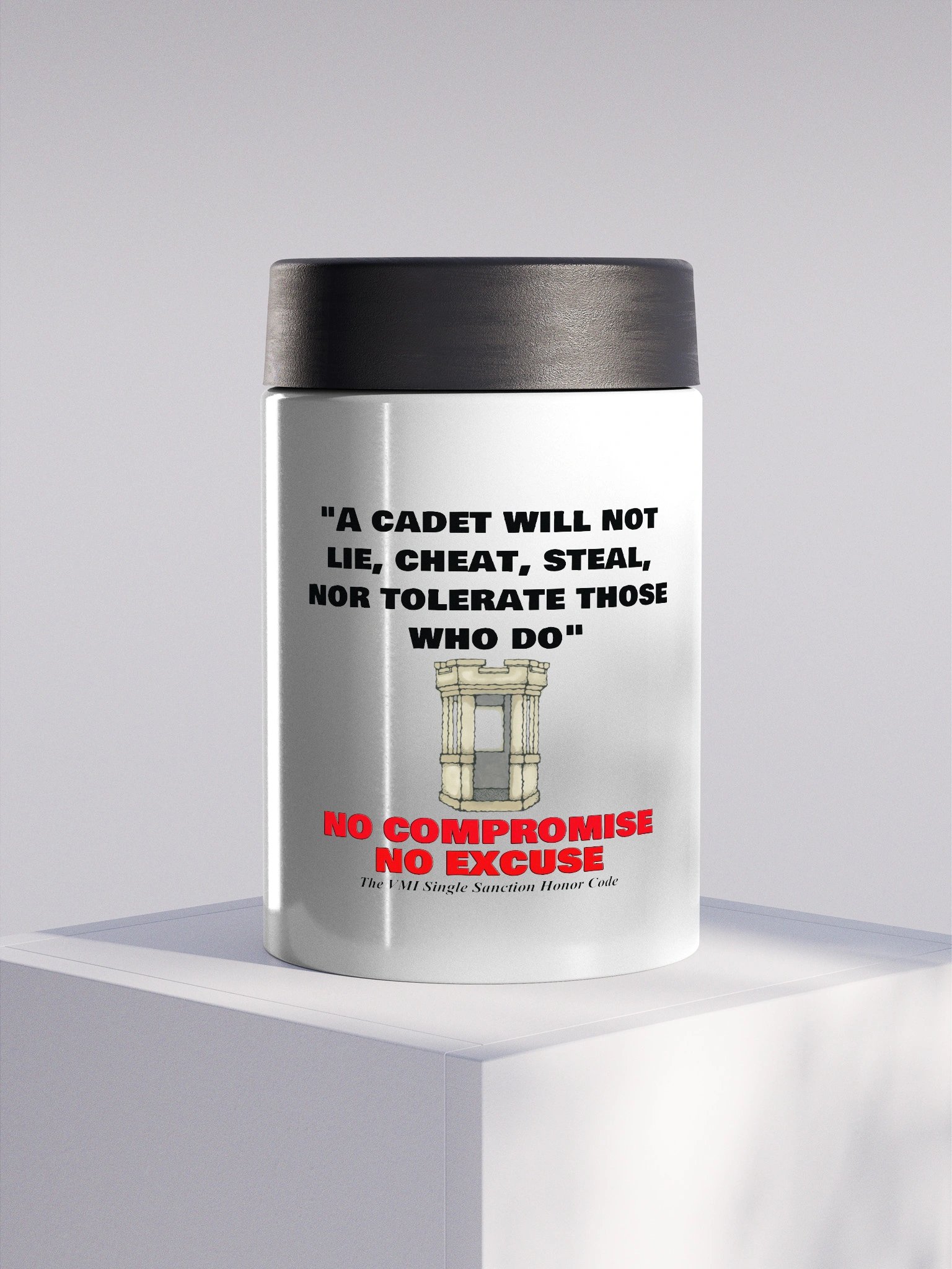 Honor Code Stainless Steel Koozie product image (1)