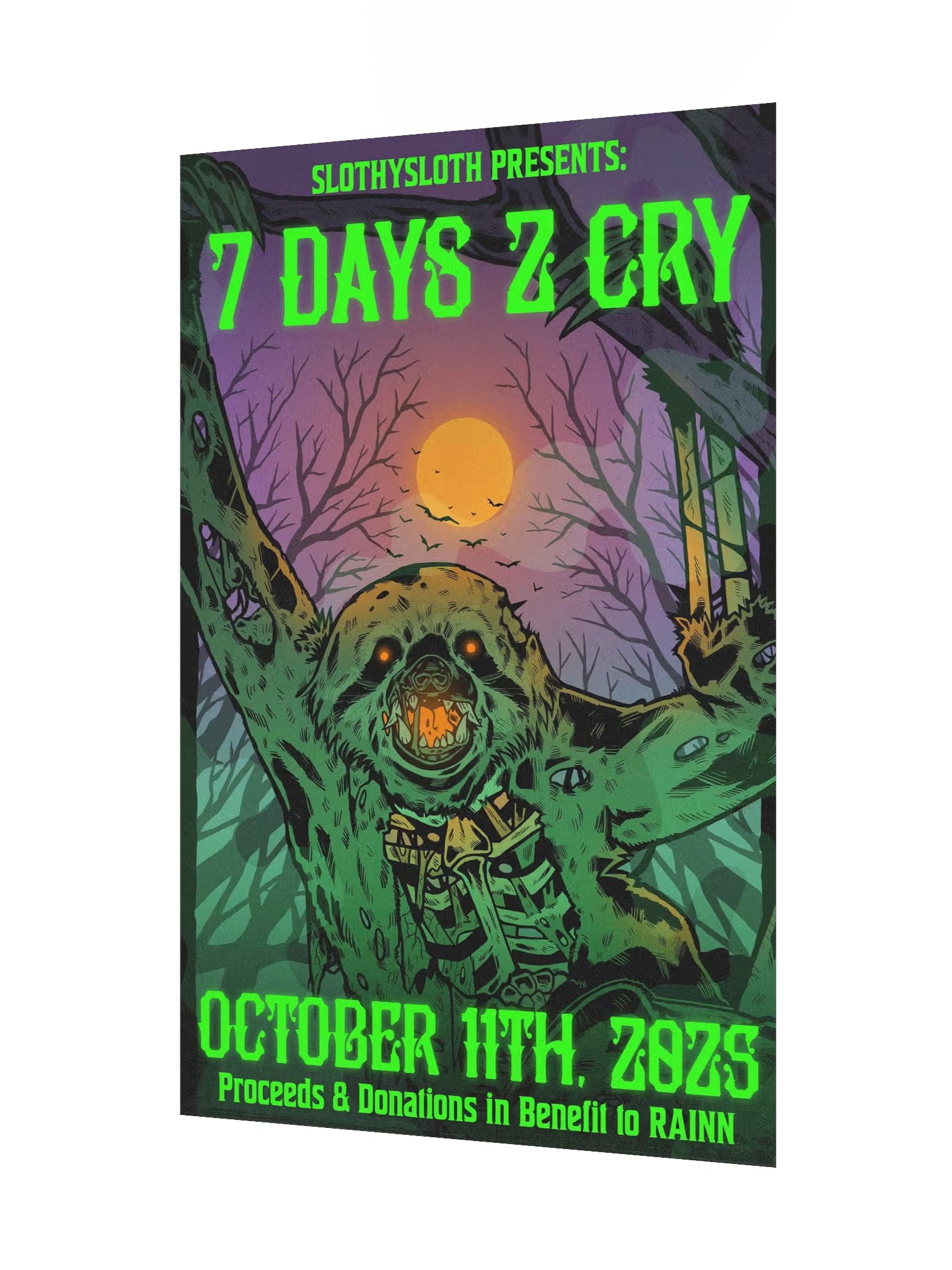 7 Days 2 Cry Poster product image (3)