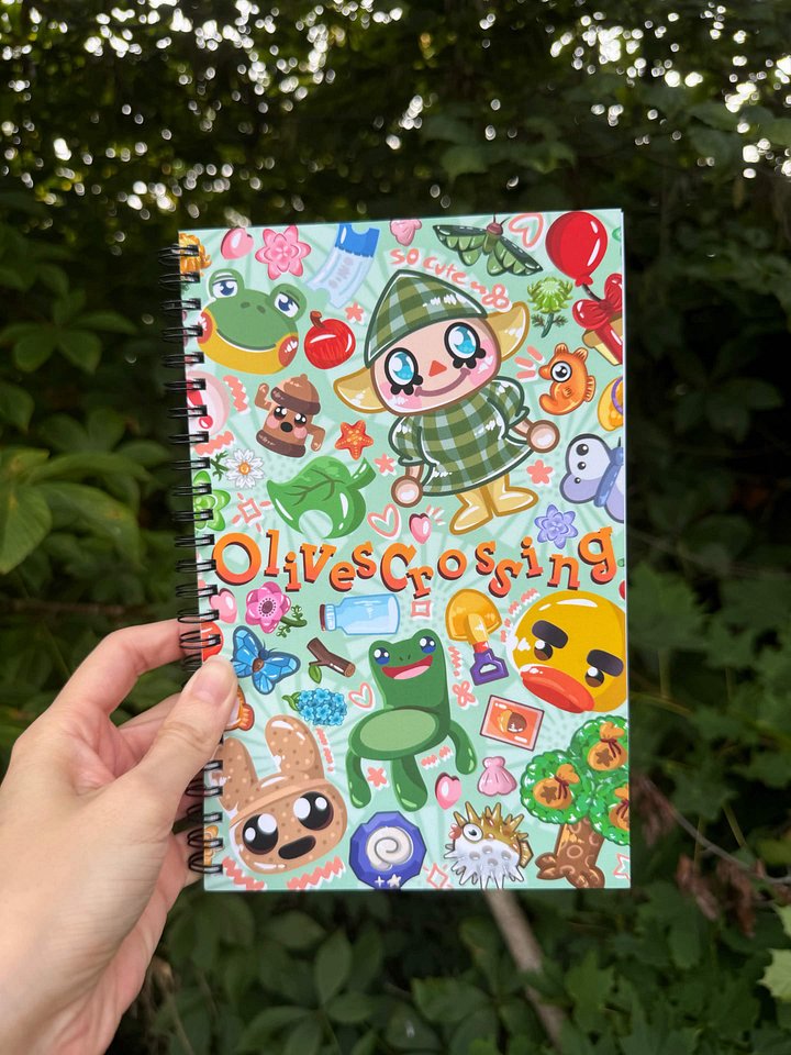 OlivesCrossing Animal Crossing Notebook 2026 product image (1)