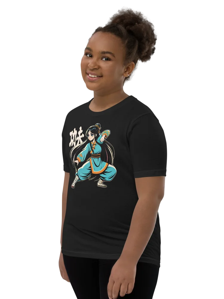 Kung Fu Girl Youth T-Shirt product image (3)
