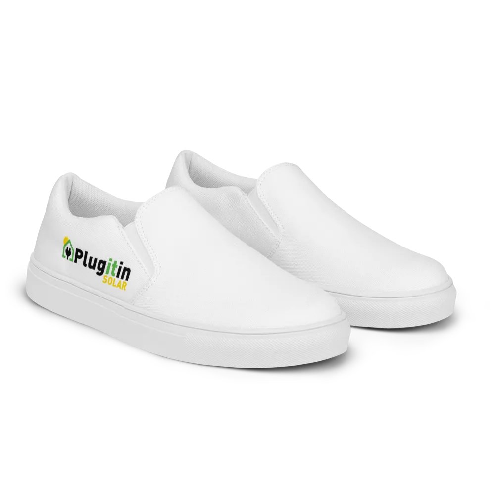 Plug It In Solar High-Quality Men's Slip-On Canvas Shoes product image (3)