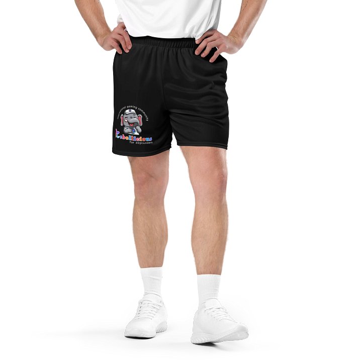 Unisex Shorts with Laughing Rebelphant product image (1)