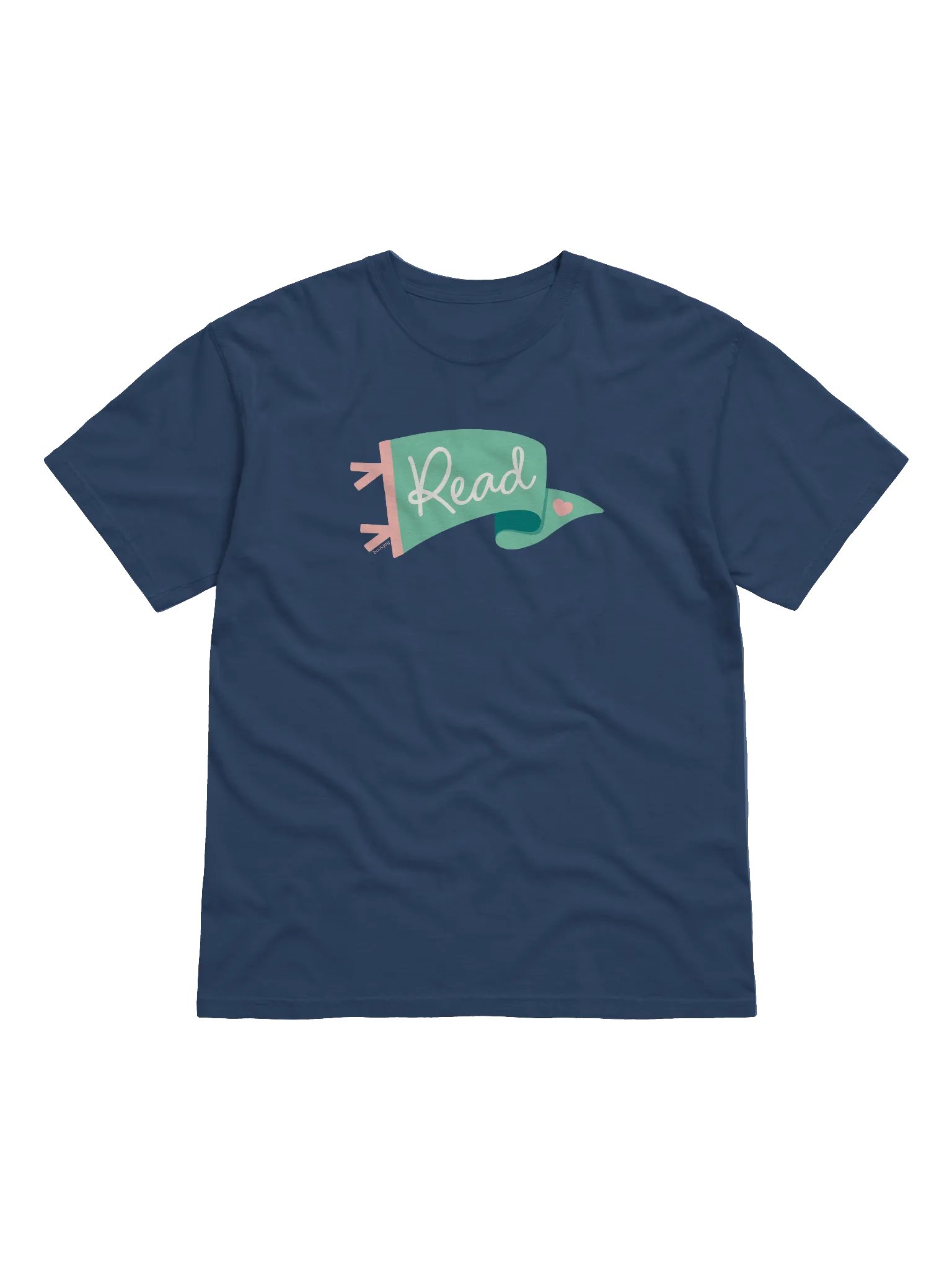Go Team...Read! Mint Pennant Heavyweight T-Shirt product image (1)