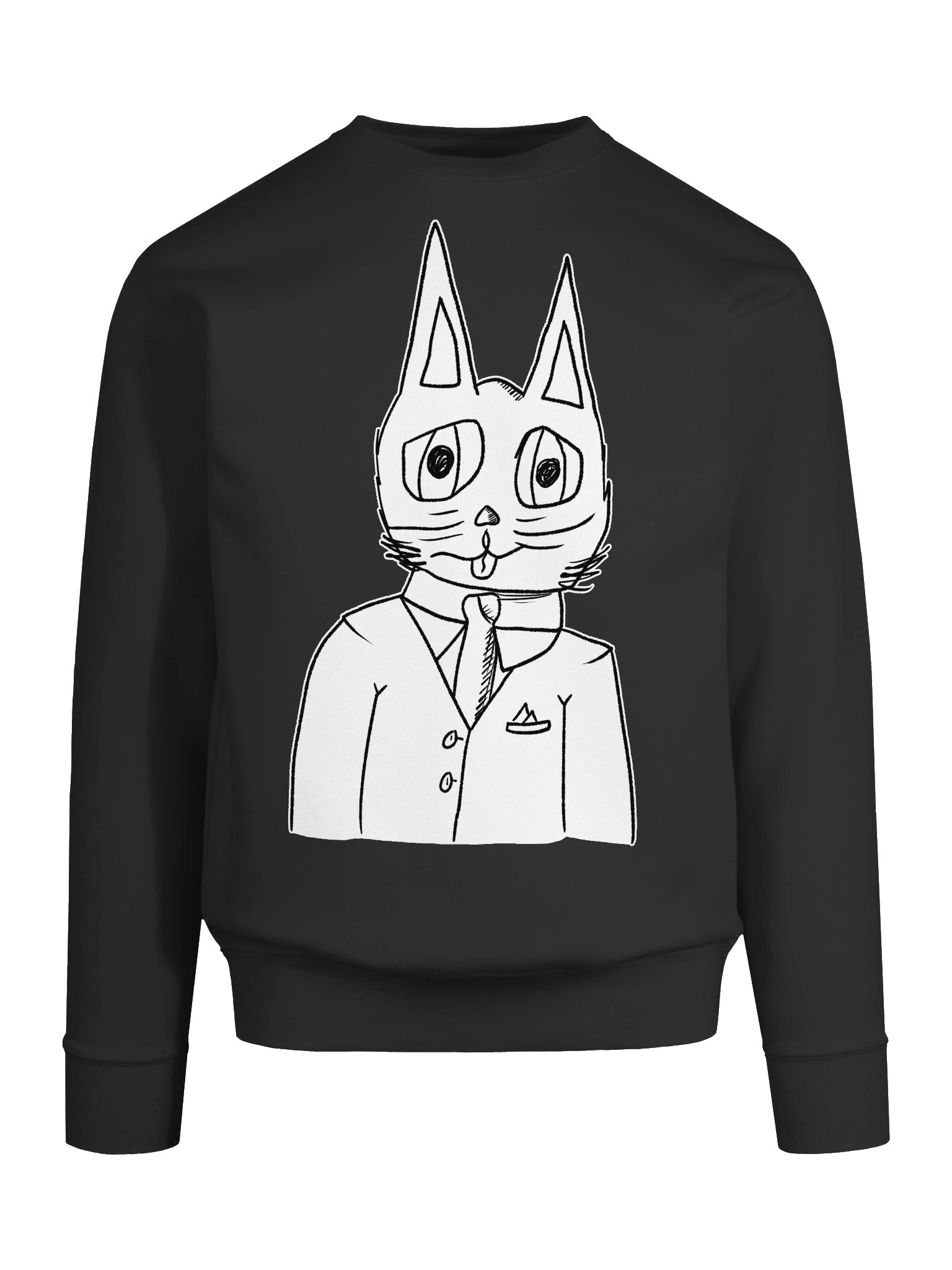 Business Cat Sweatshirt product image (6)