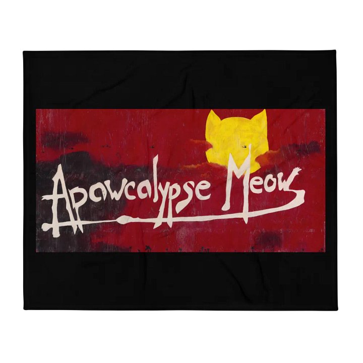 Apawcalypse Meow Blanket product image (2)