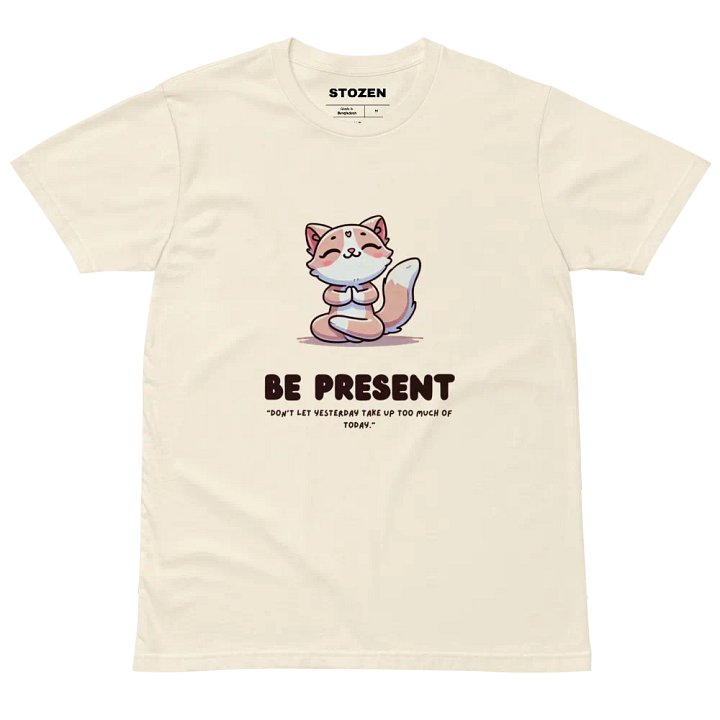 Zen Cat Reflection Premium T-Shirt product image (3)