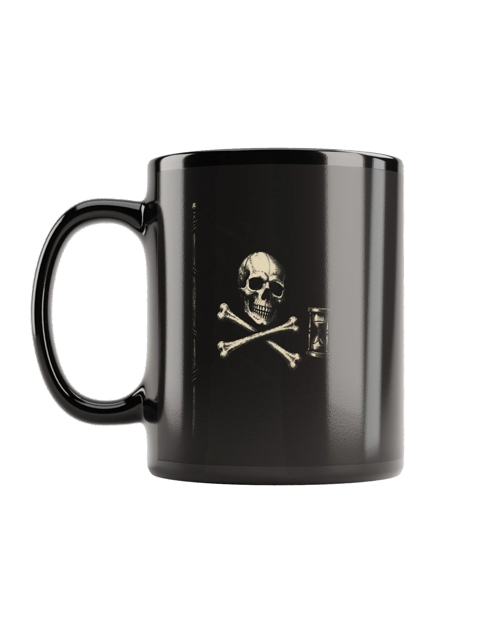 Pirate Flag of 1700 Mug, Black