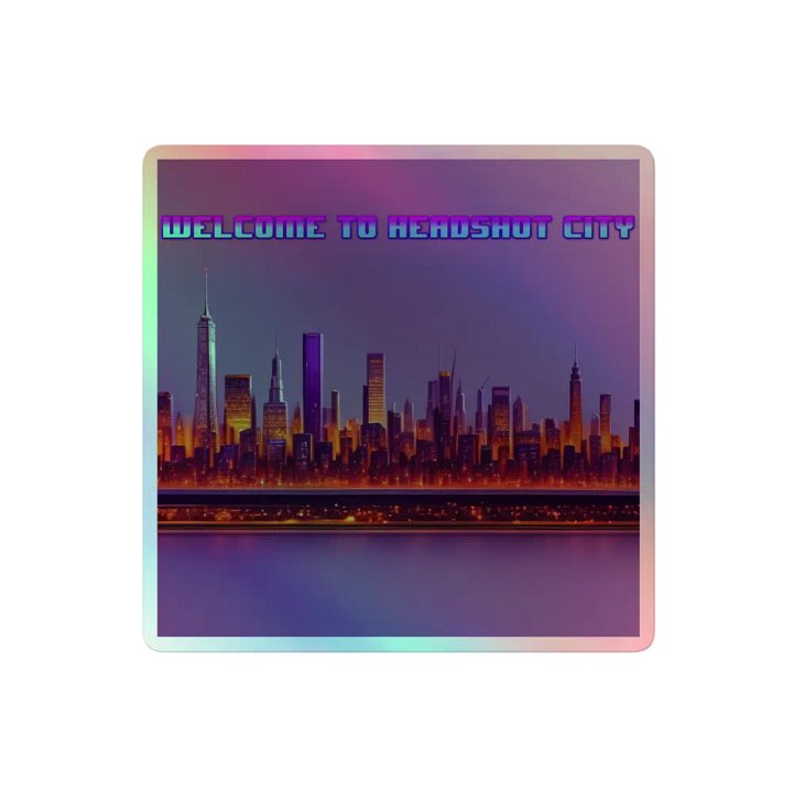 Welcome to Headshot City Stickers product image (2)