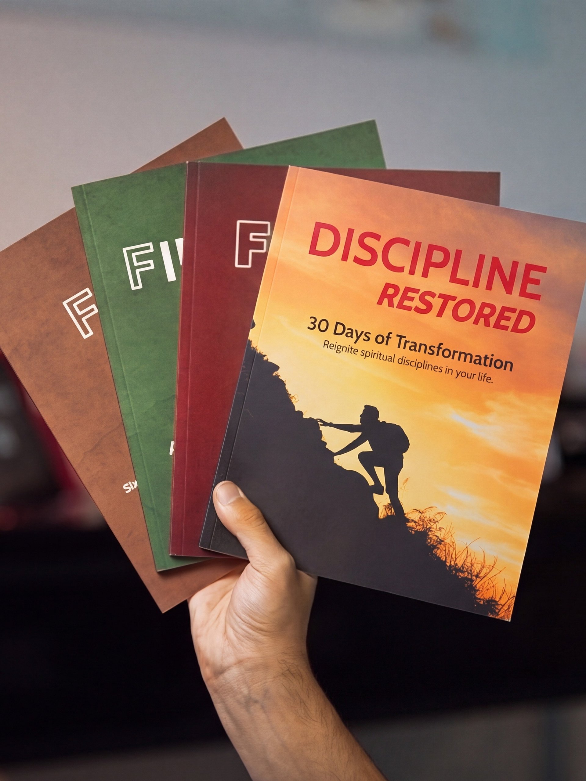 Men of Iron Restored Workbook Bundle | Christian Men’s Devotional & Discipleship Workbooks product image (1)