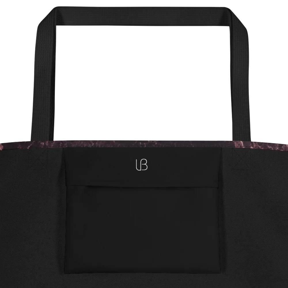 Vampire Elegance Studio Tote — Large Marble Tote Bag product image (3)