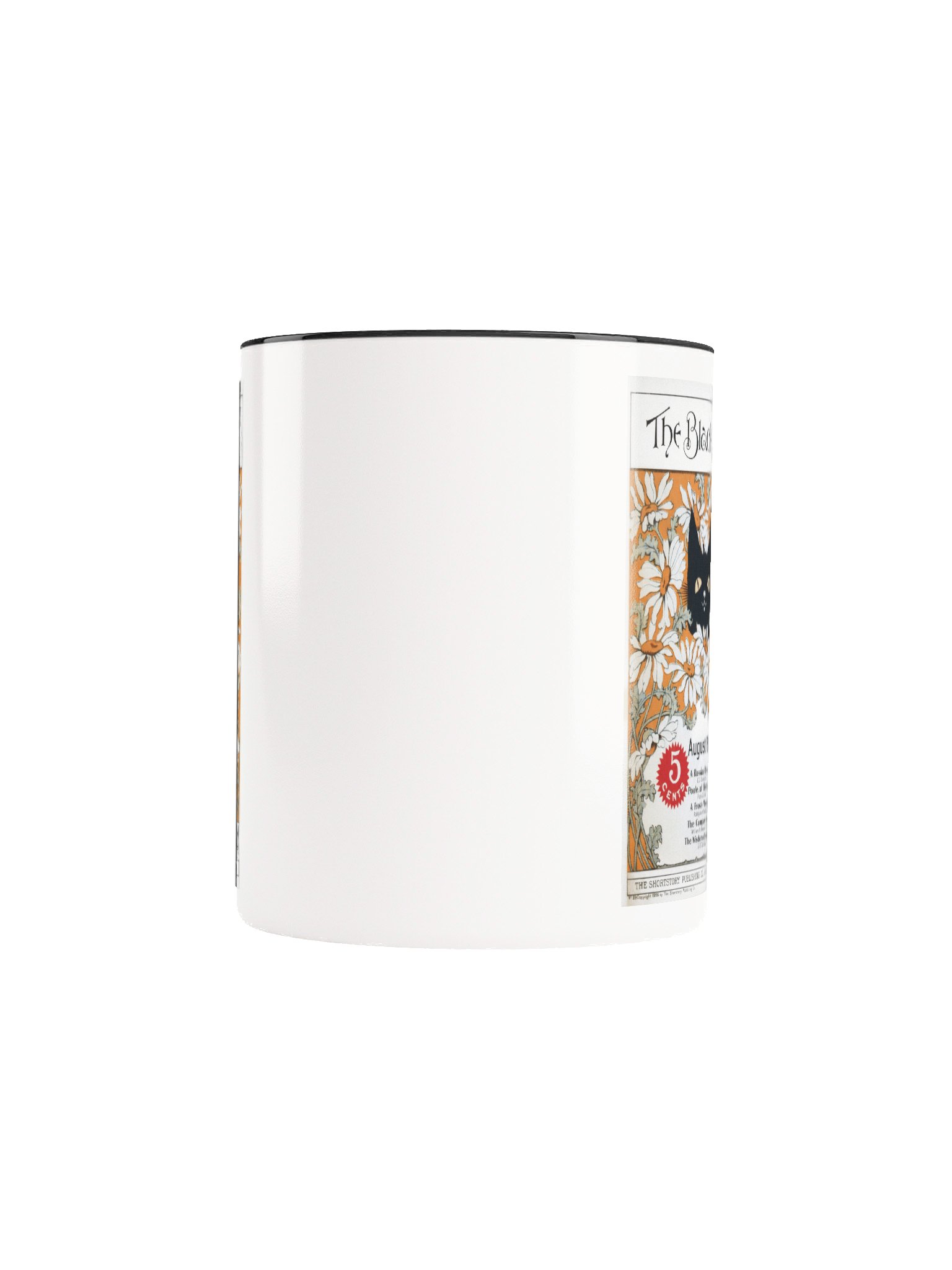Vintage Black Cat Magazine Mug product image (55)
