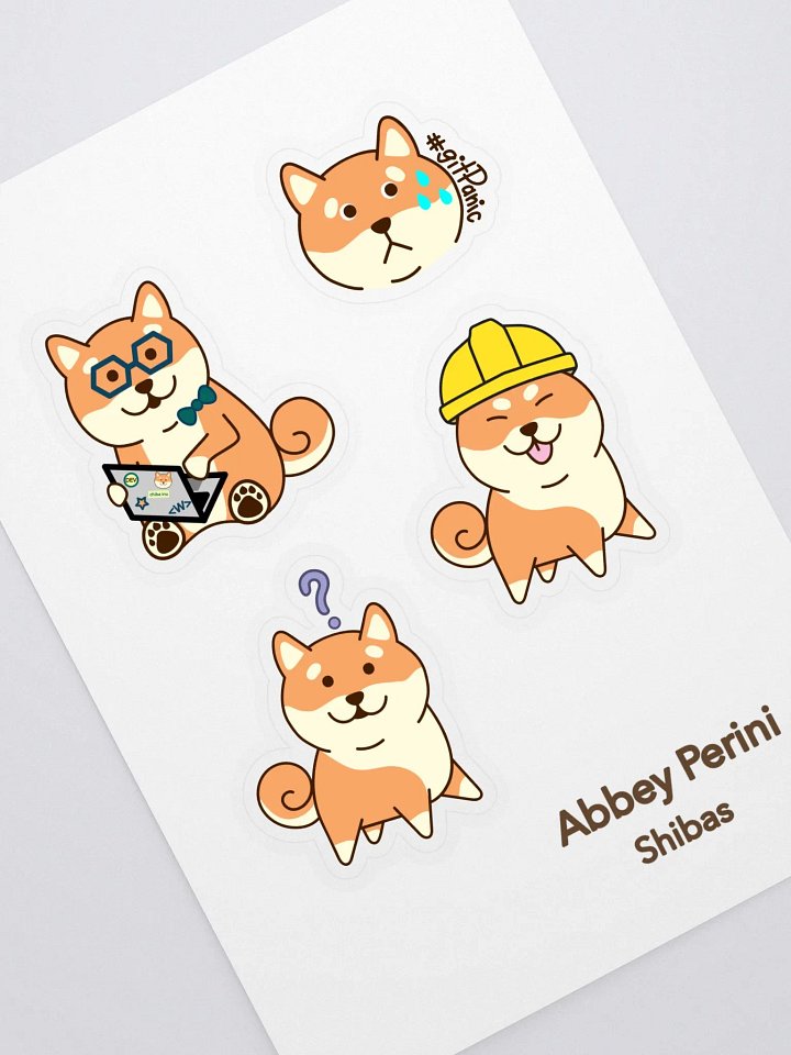 Shiba Sticker Sheet product image (1)