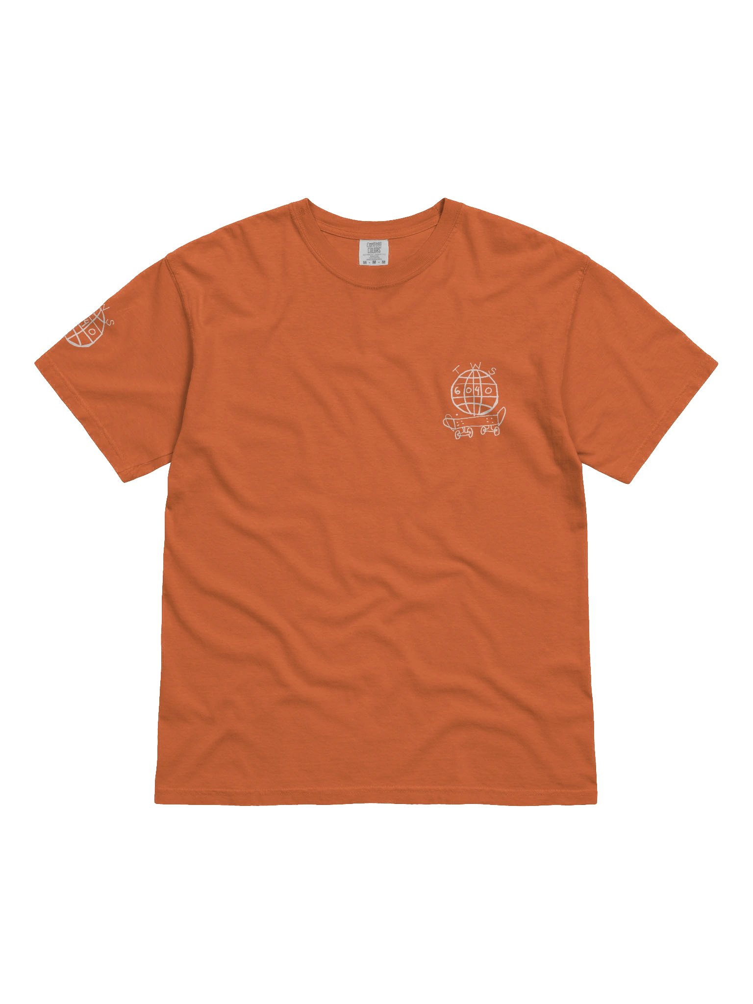 TWS x 6040 Skateboards T-Shirt product image (2)