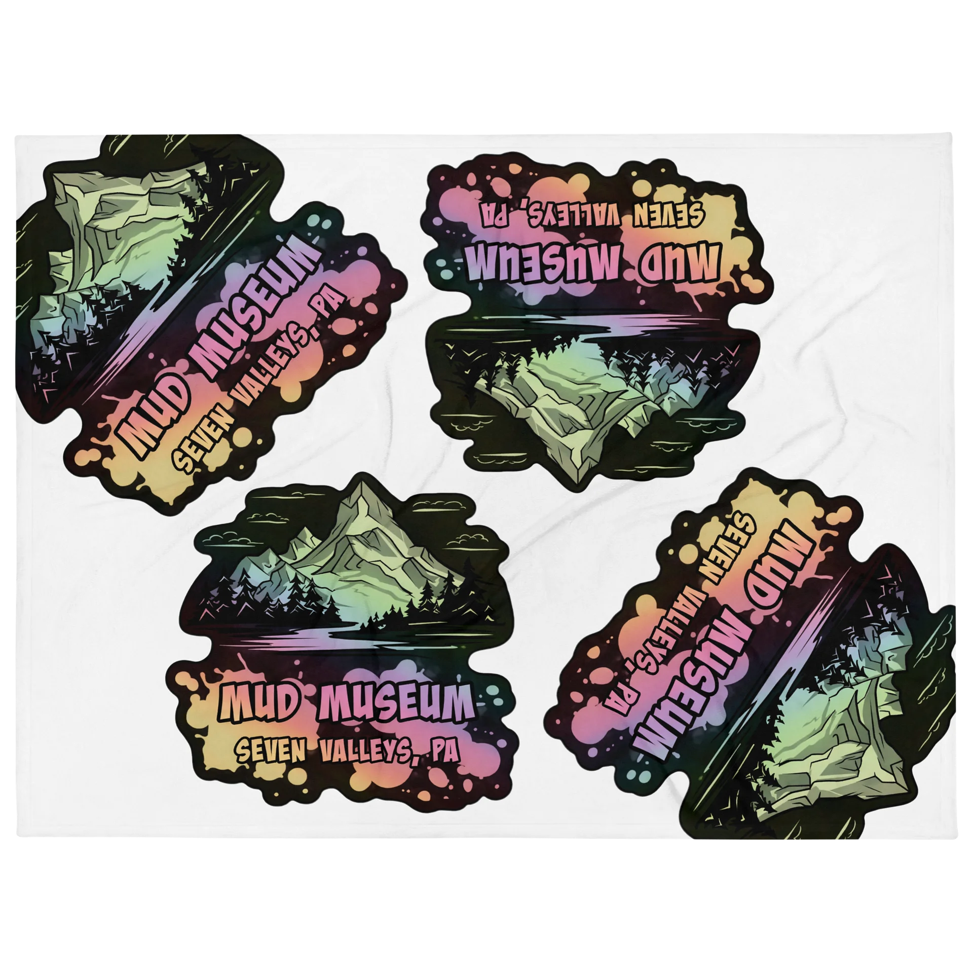 Mud Museum Plush Blanket product image (1)