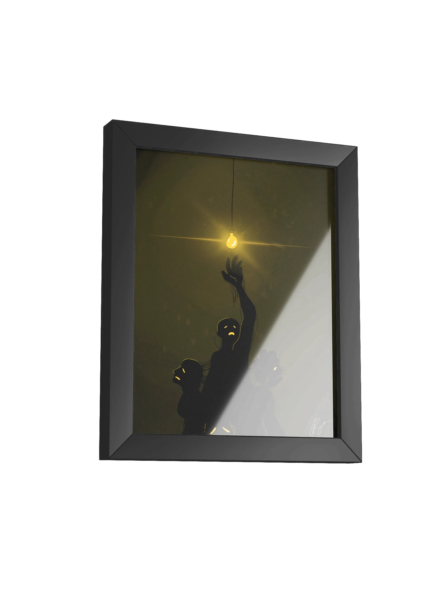 The Light — Framed Print product image (103)