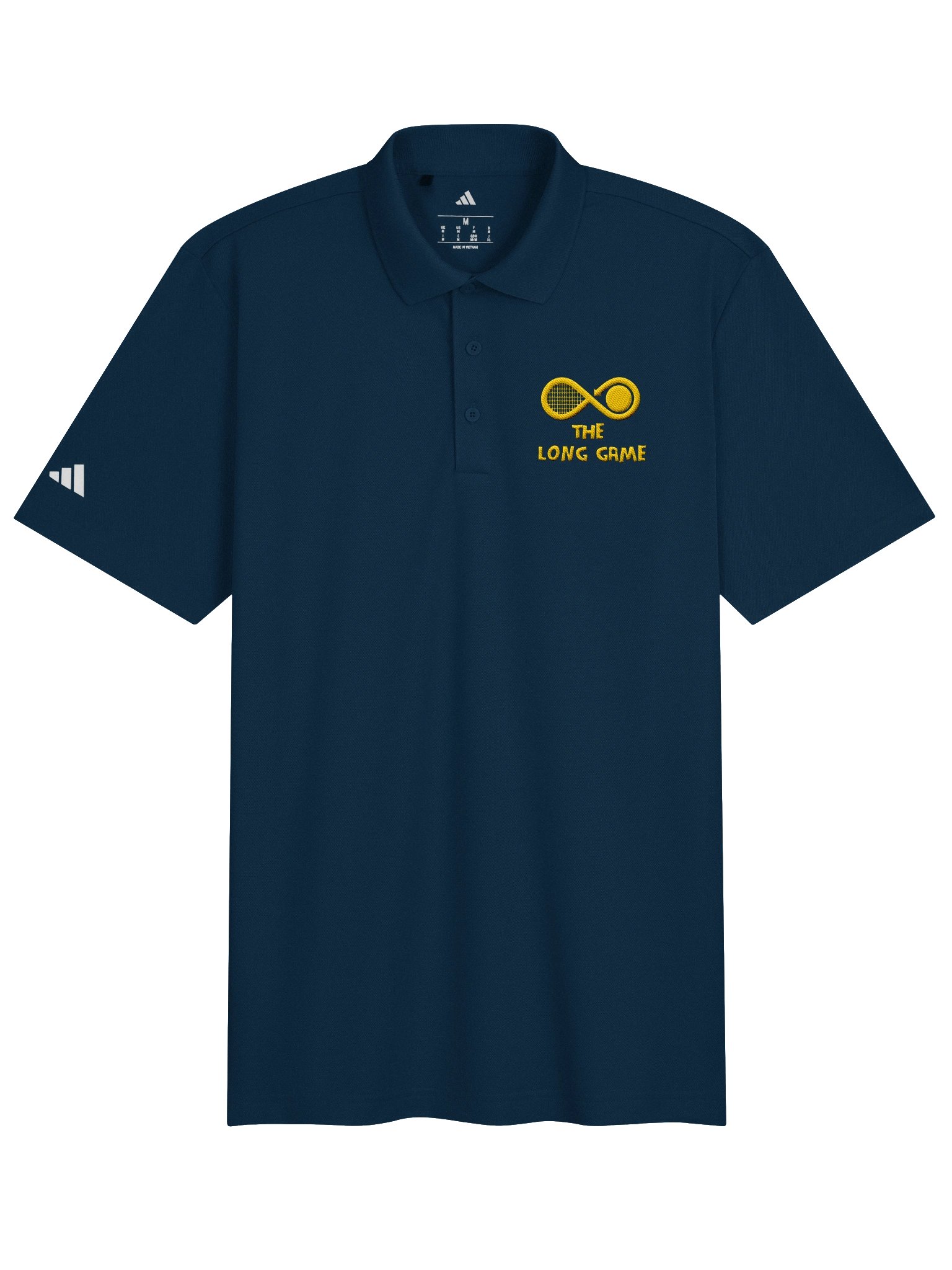 The Long Game Infinity Adidas Sport Polo Shirt product image (4)