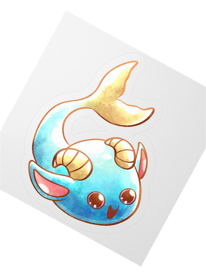 Capricorn Slime - sticker product image (4)