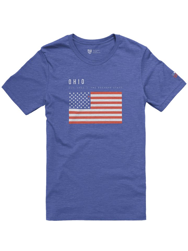 Flag Tee — Ohio product image (1)