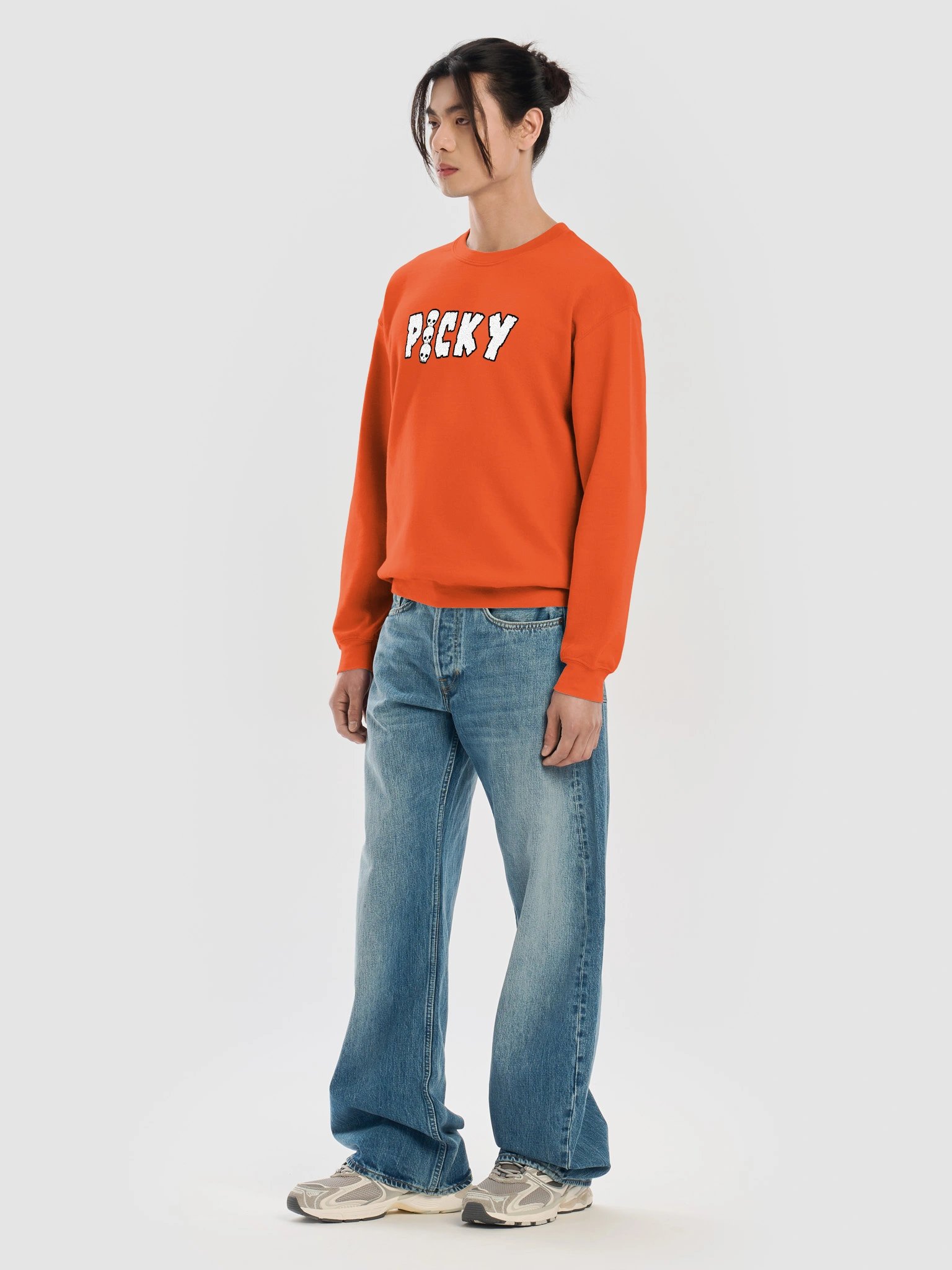 Picky Skulls Embroidered Crewneck (9 Colors) product image (7)