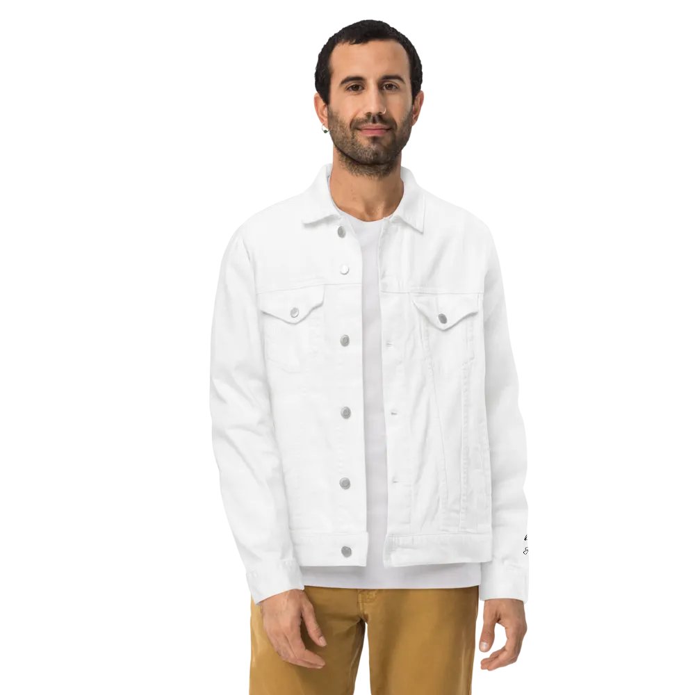 Denim Jacket (White) product image (9)