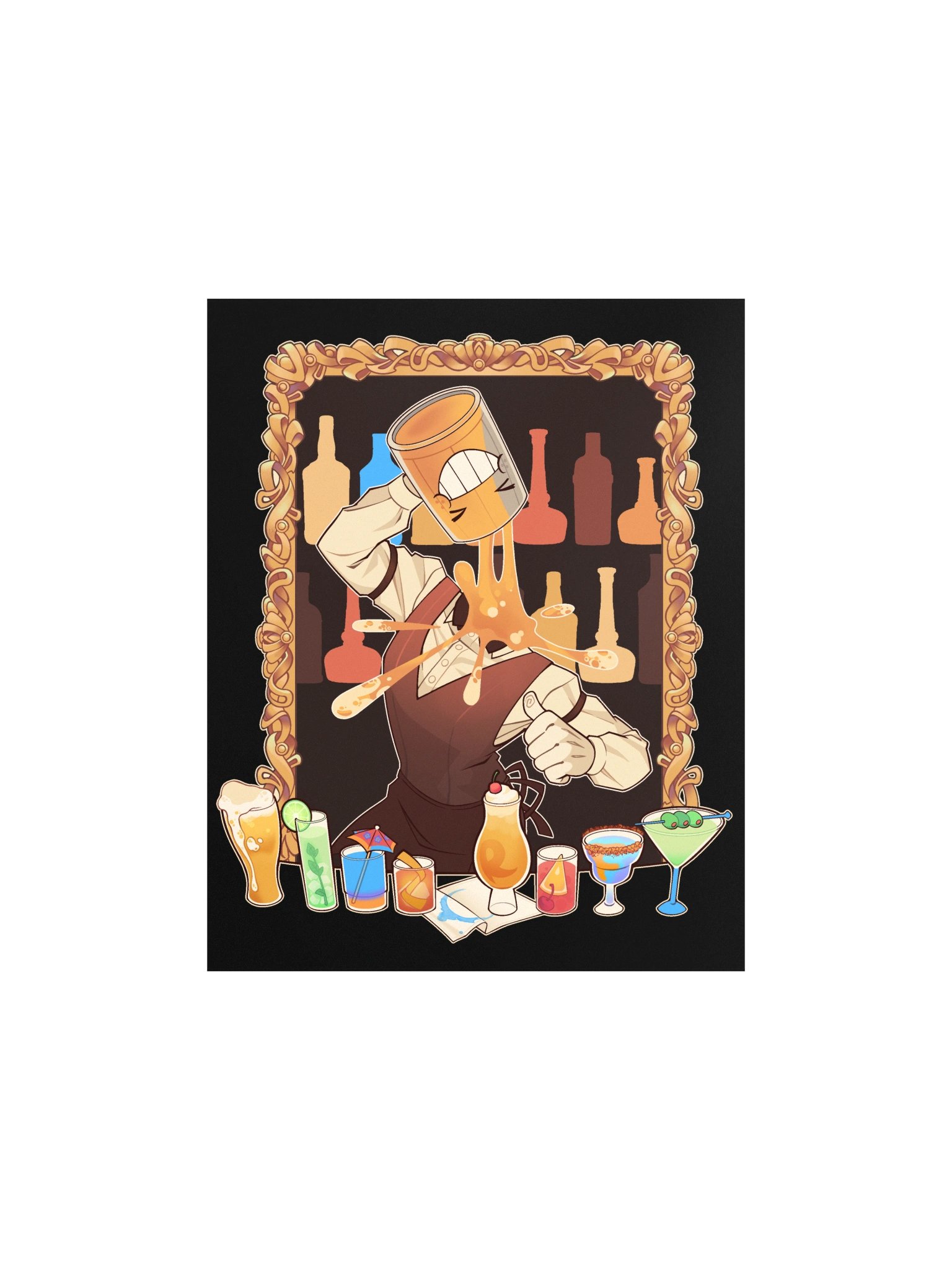 "Fizzy F. Fizzerton" Matte Poster product image (1)