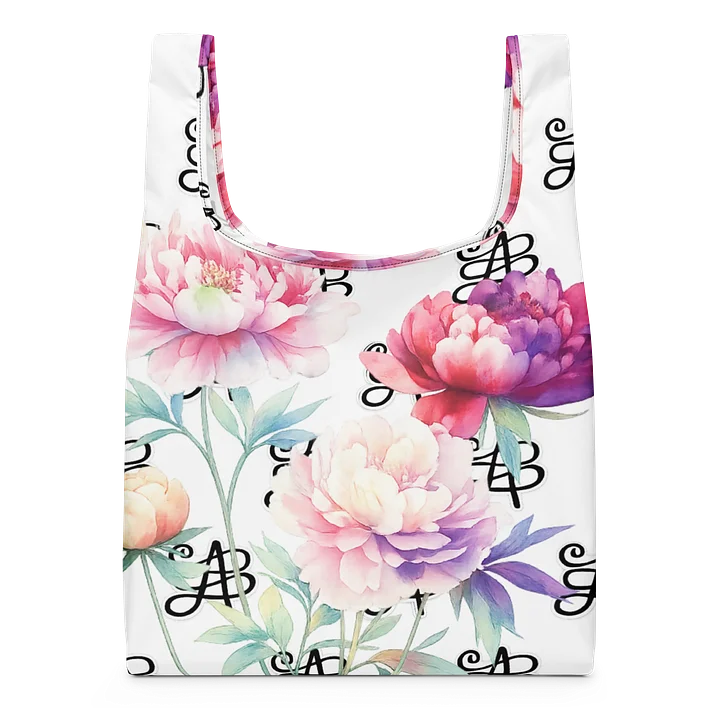 Pastel Bloom All-Over Print Shopping Bag product image (1)