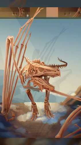 Day 11 of Smaugust 2026 with Ancient, what a better way to show how old something is then a fossil in a museum! 

I had uses ...