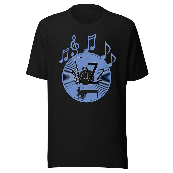 Jazzy Sax Unisex Eco Tee product image (1)