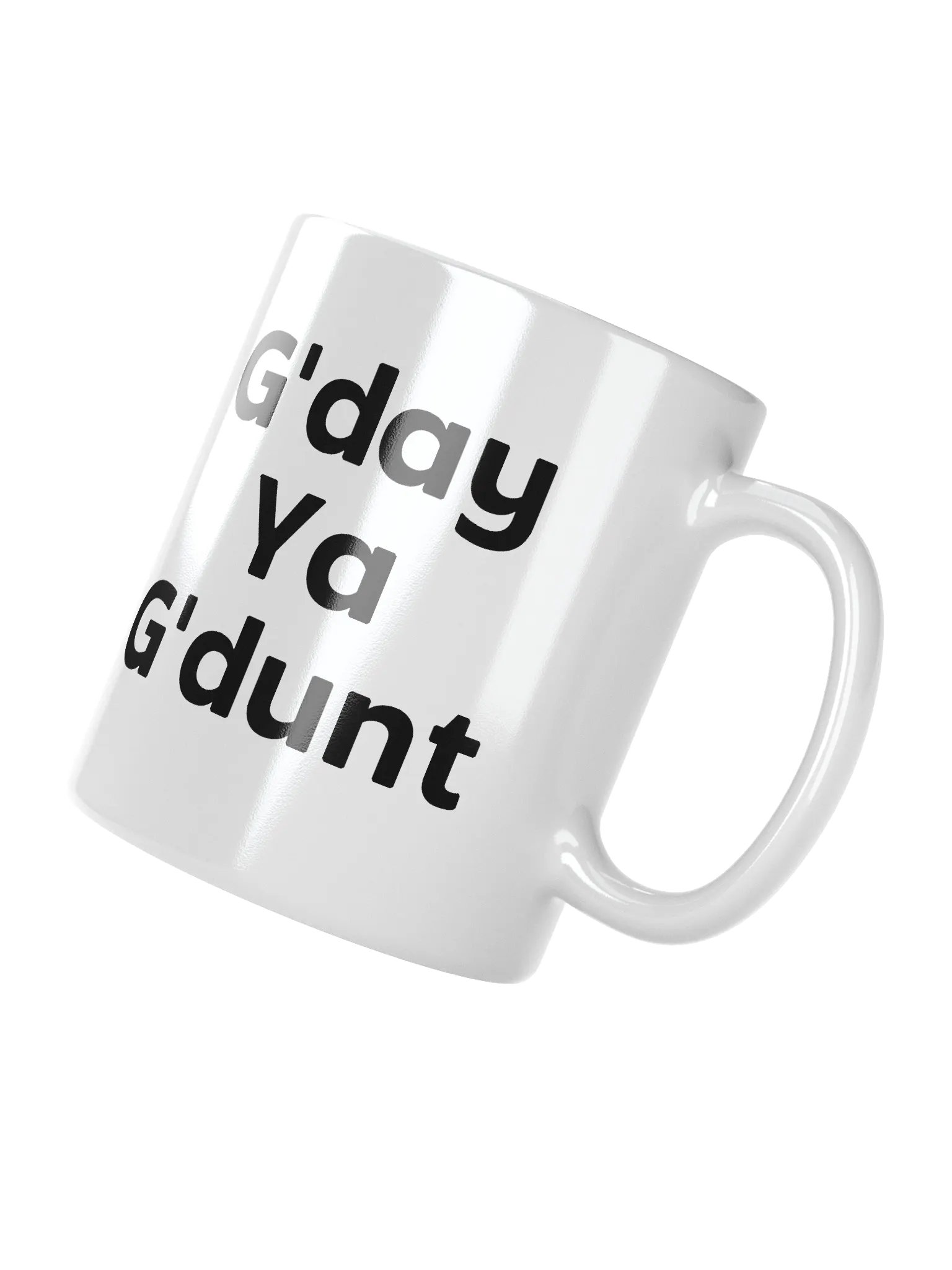 G'day Ya G'dunt - Glossy White Mug product image (2)