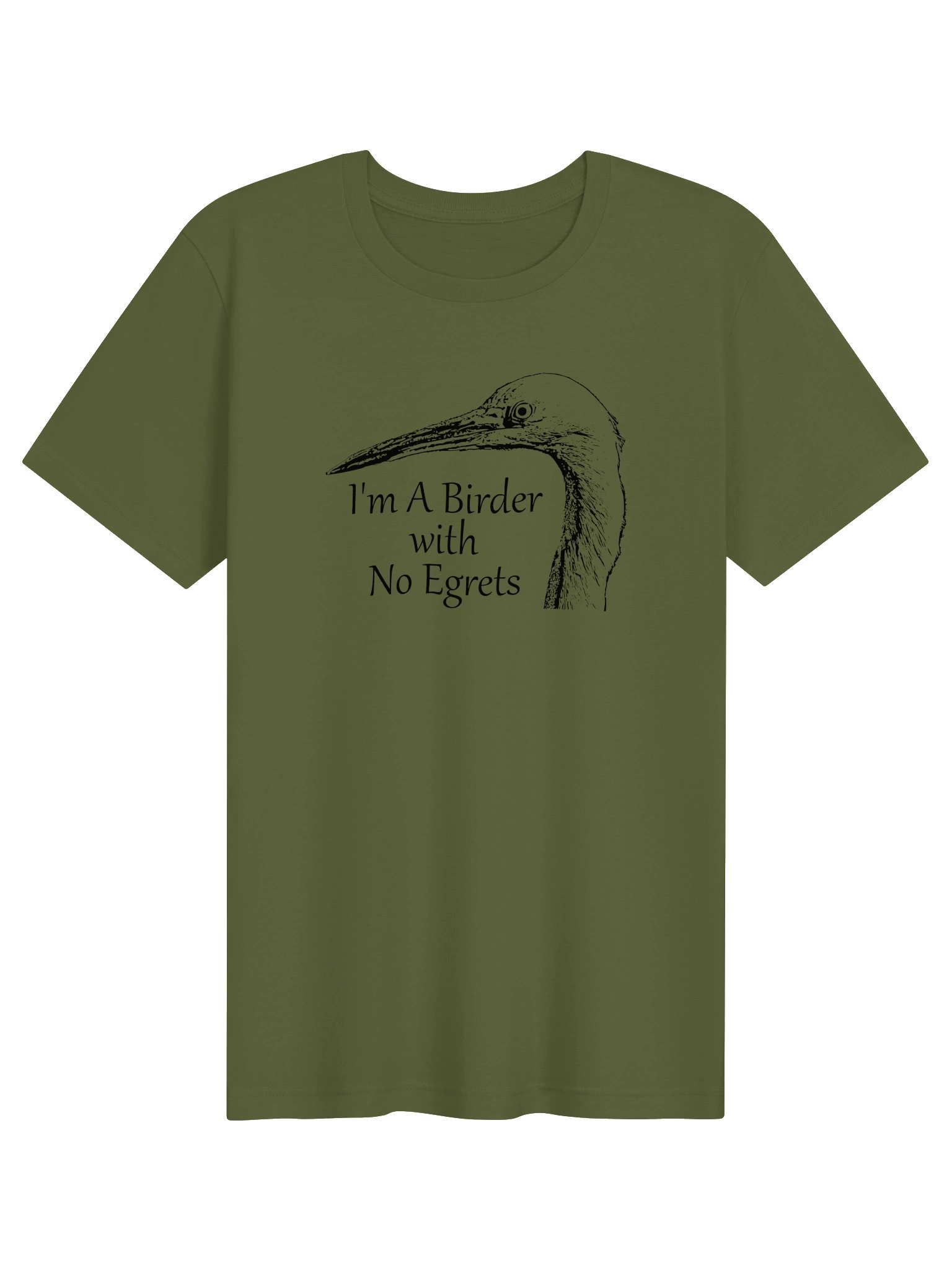 I'm A Birder With No Egrets Unisex T-shirt product image (3)