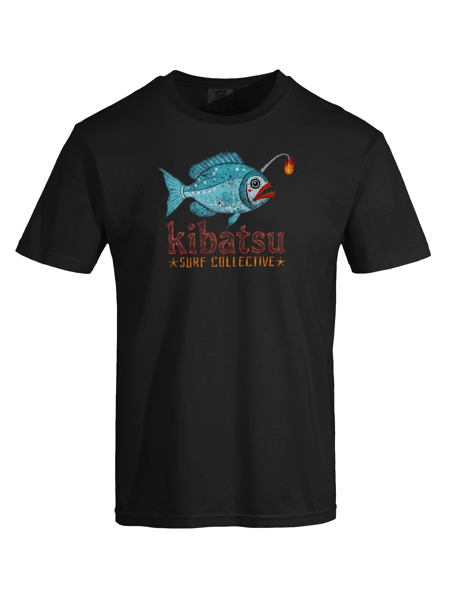 Kibatsu Surf Collective Angler Fish T Shirt product image (93)