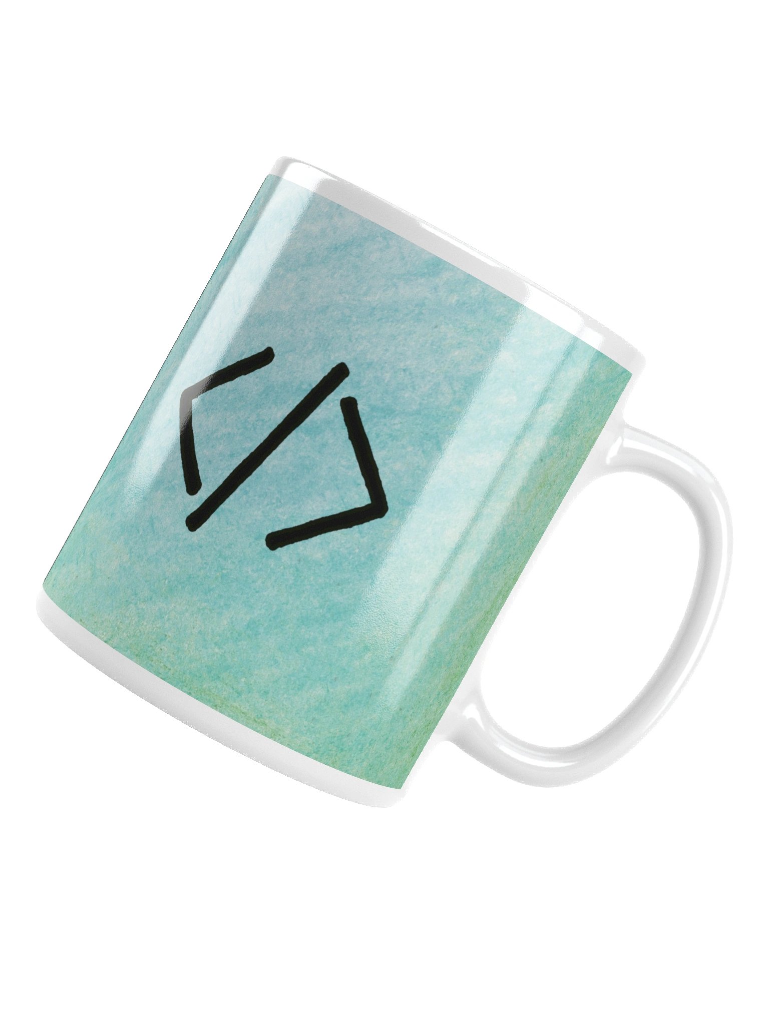 Code Tags Developer Mug (Aqua) product image (5)