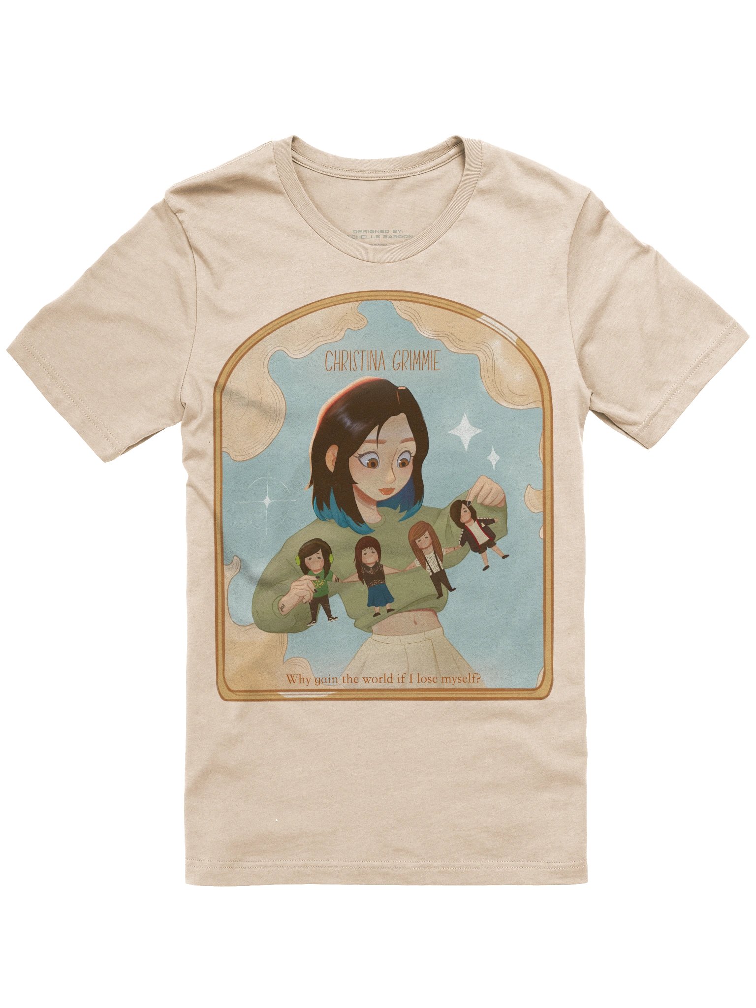 Why Gain The World If I Lose Myself by Michelle Bardon Tee product image (2)