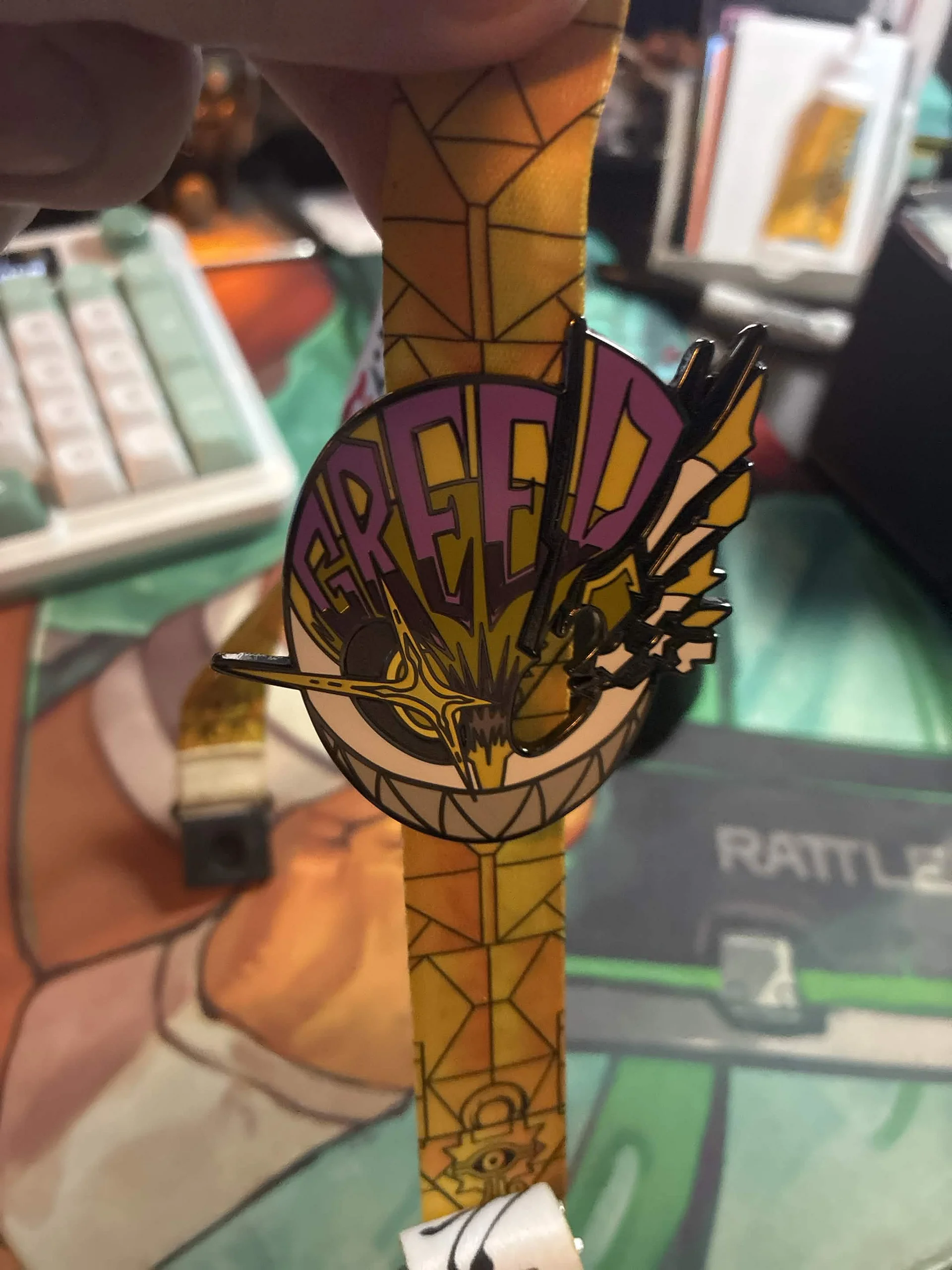 GREED, Shattered Mask Pin product image (4)