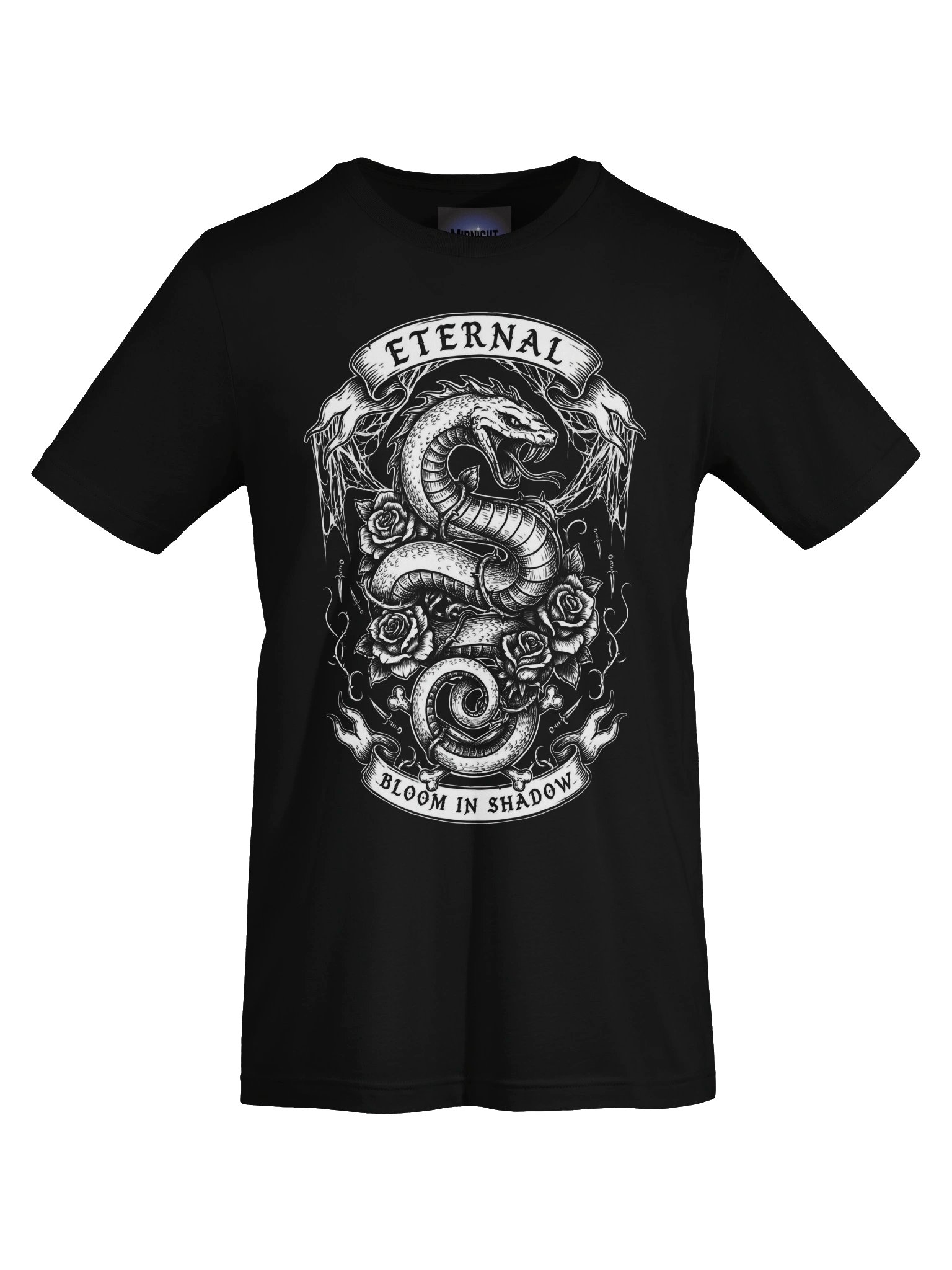 Eternal Snake Tattoo Style Tee product image (45)