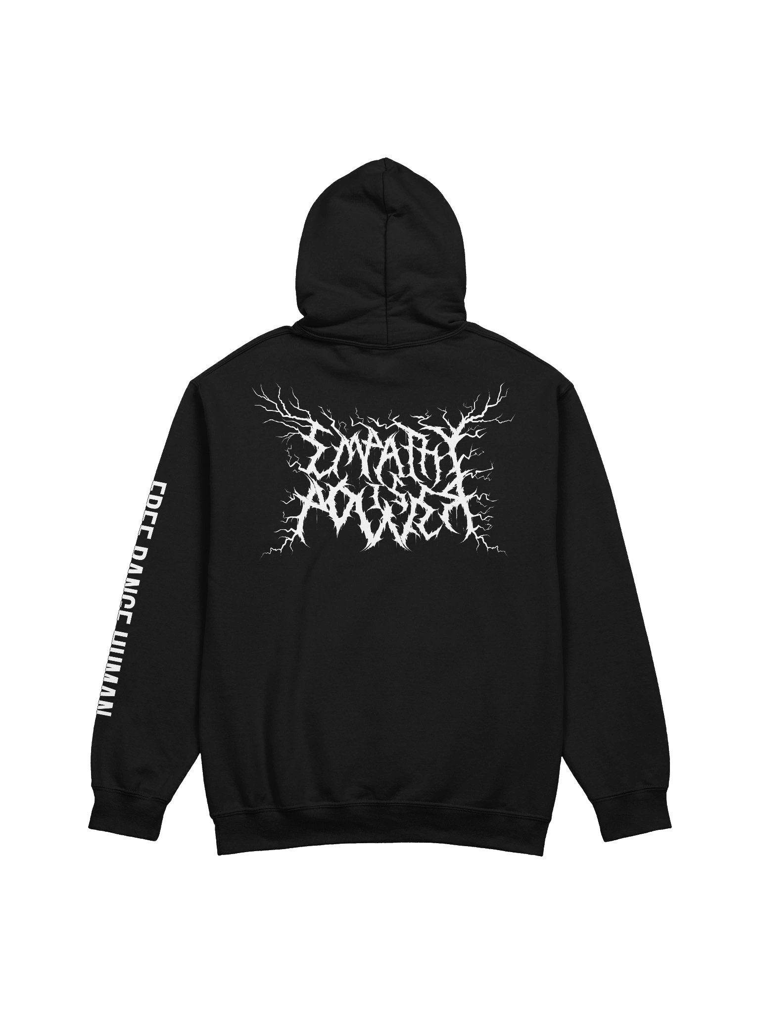 DEATH METAL Flamingo/Empathy is Power Hoodie product image (9)