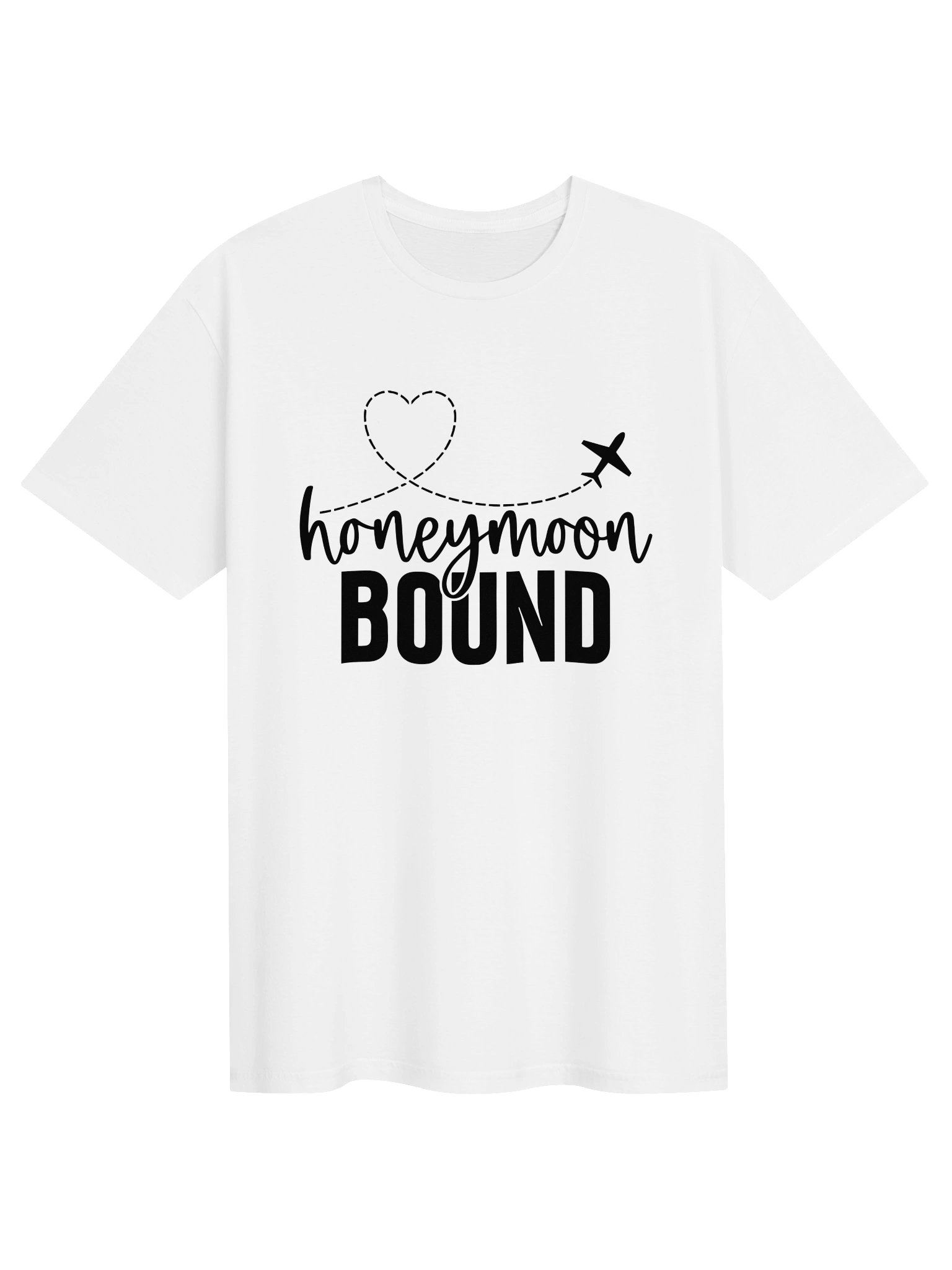 Honeymoon Bound T-Shirt | Newlywed Travel Tee product image (1)