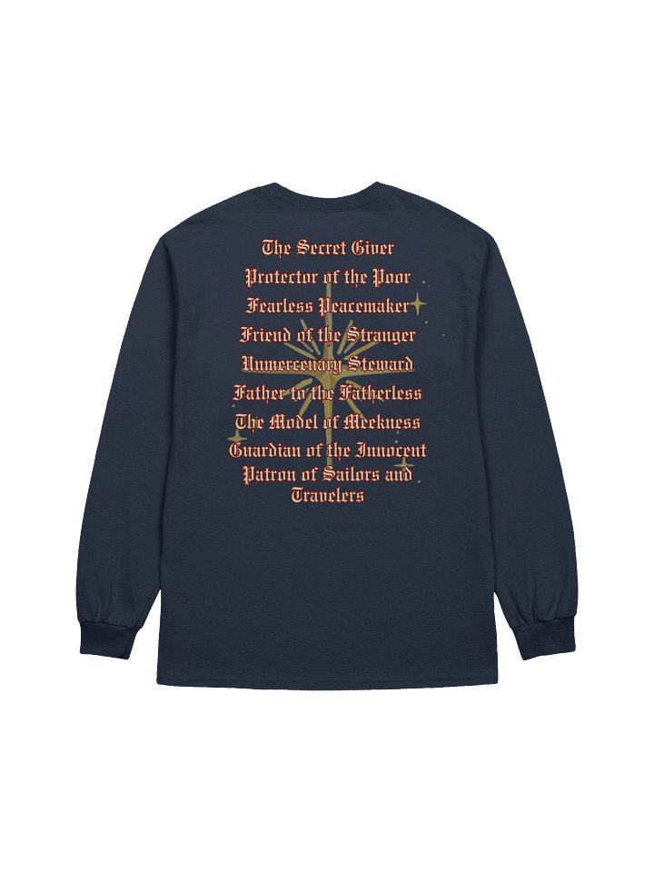 Saint Nicholas, Gildan Ultra Cotton Long Sleeve T-Shirt product image (2)