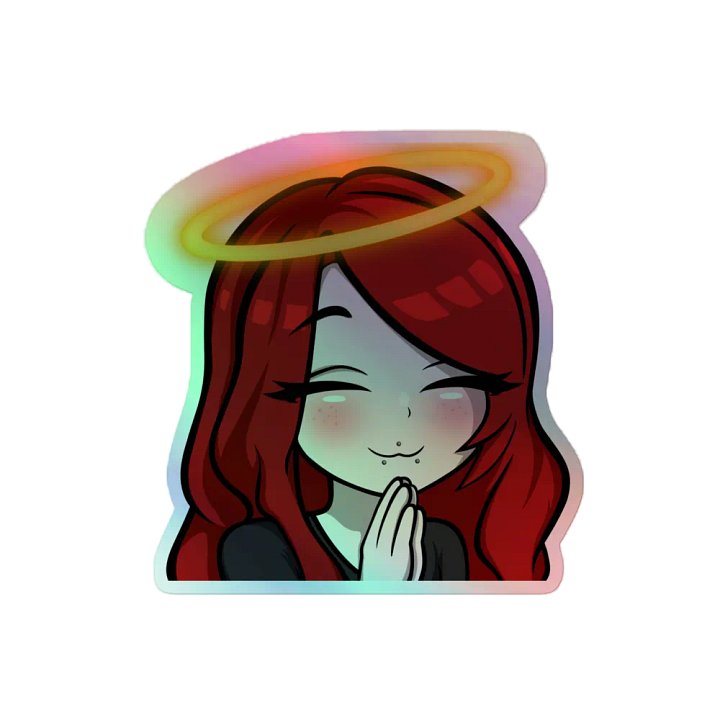 Holographic Endra Angel Sticker product image (2)