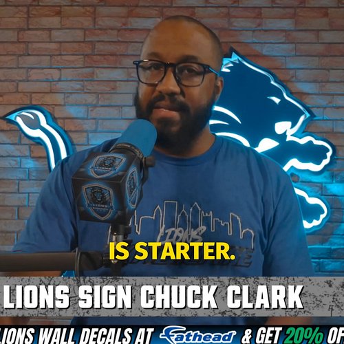Detroit Lions SIGN Veteran Safety Chuck Clark!
