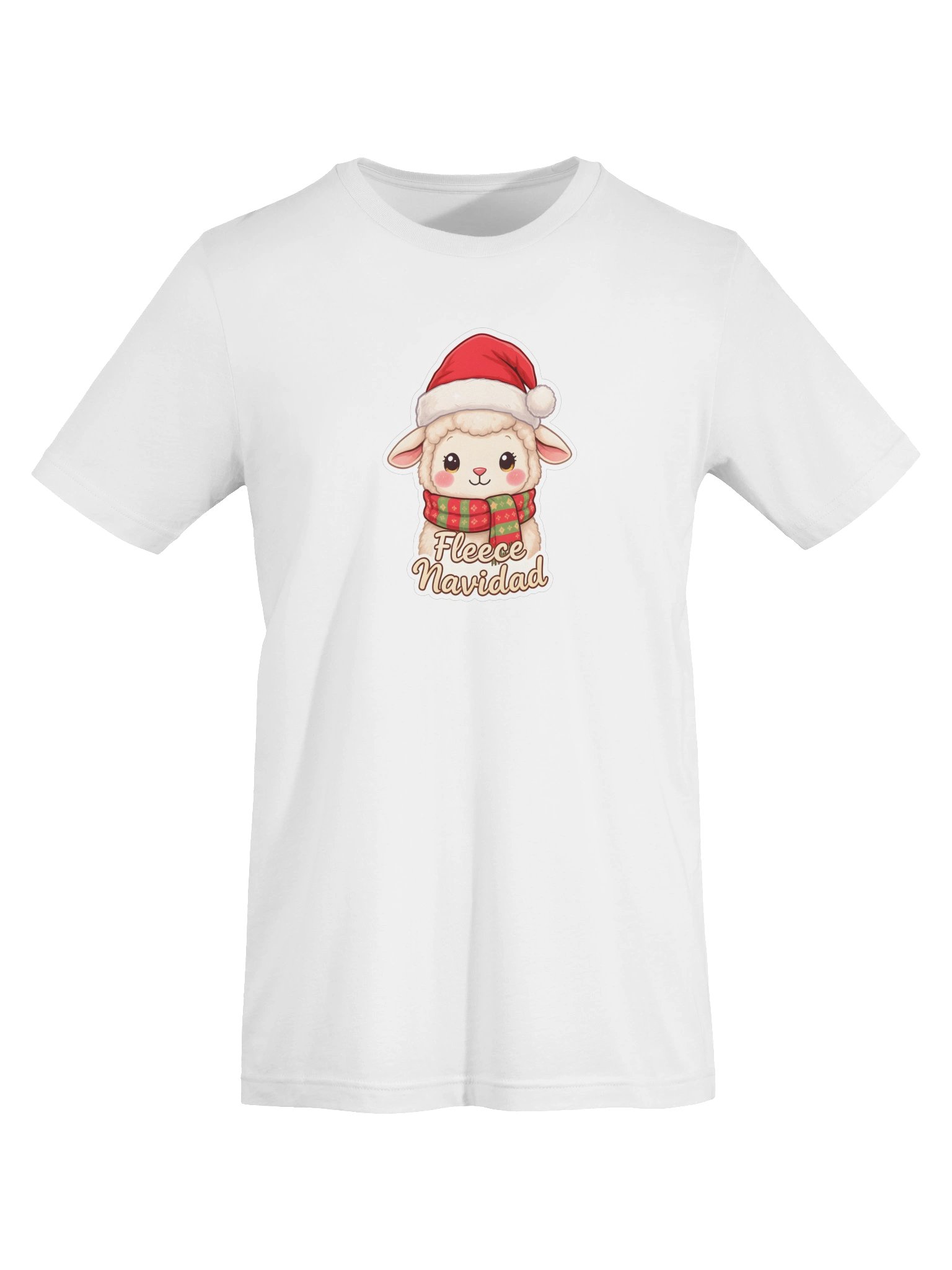 Fleece Navidad Lamb Christmas Tee product image (120)