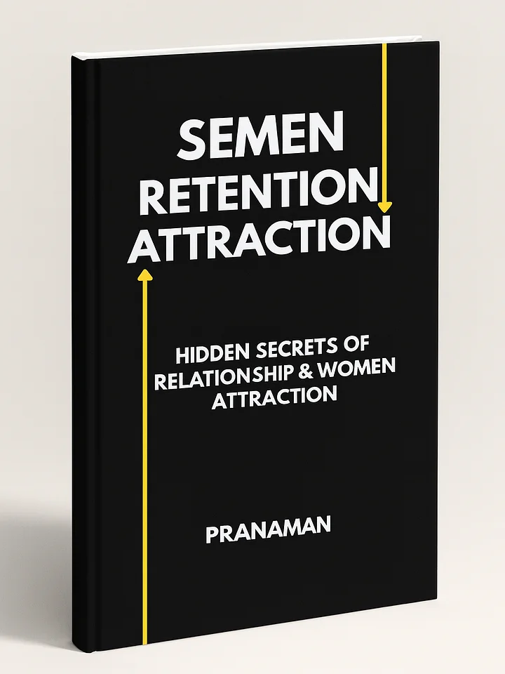 Semen Retention Attraction — Hidden Secrets of Relationship & Women Attraction product image (1)