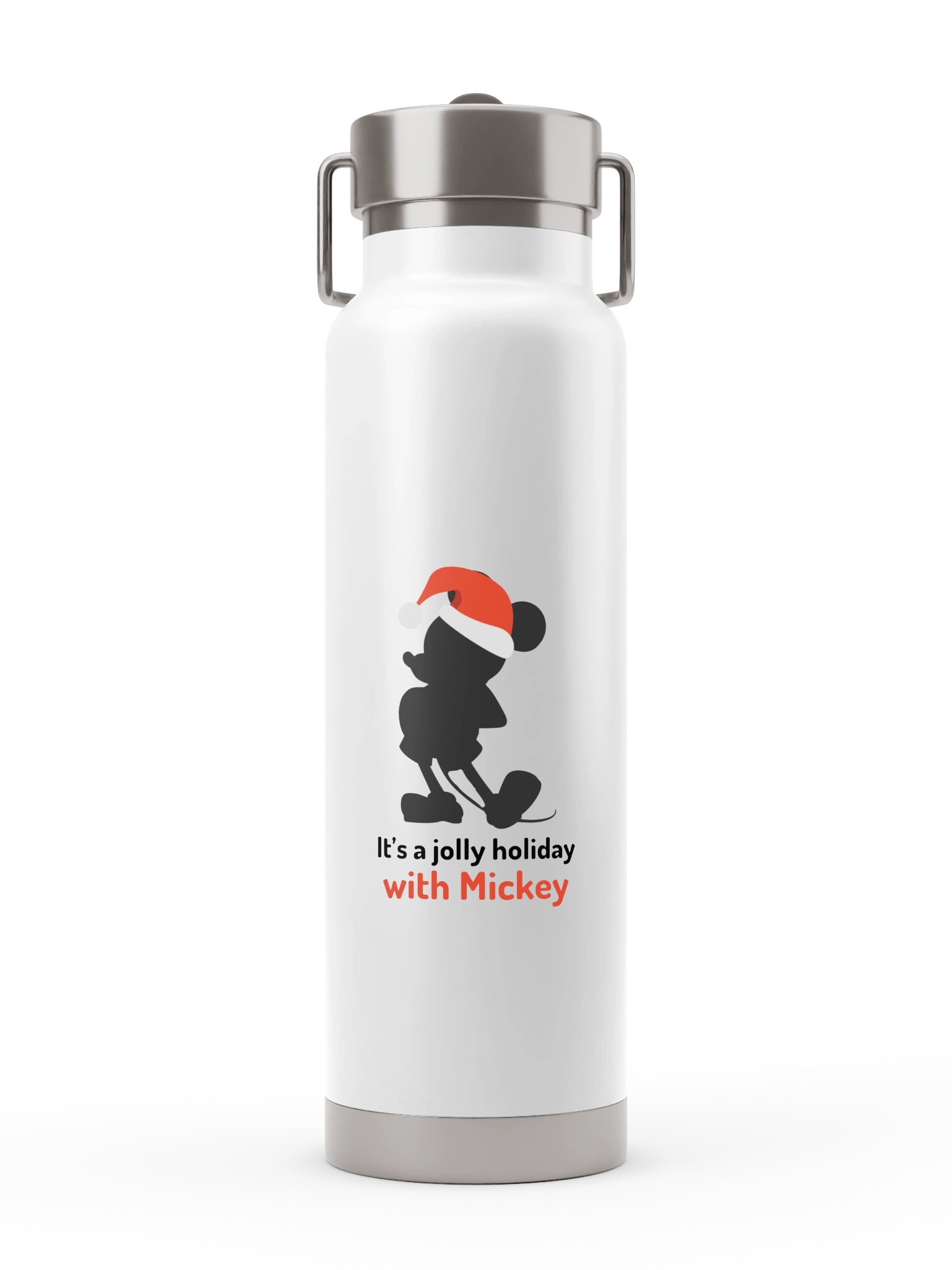 Disney Jolly Holiday with Mickey Insulated Water Bottle with Straw product image (3)