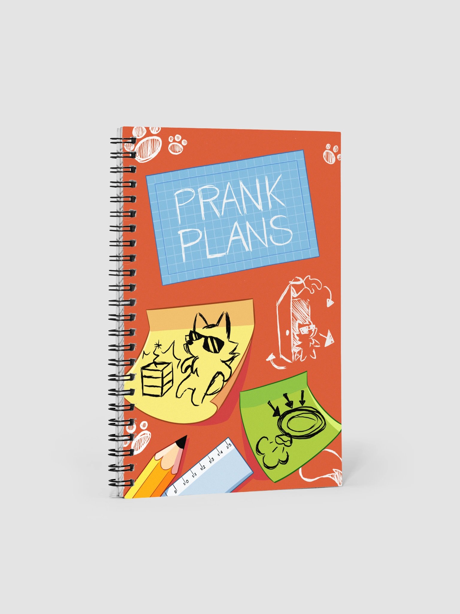 Jax's PRANK PLANS Notebook product image (1)