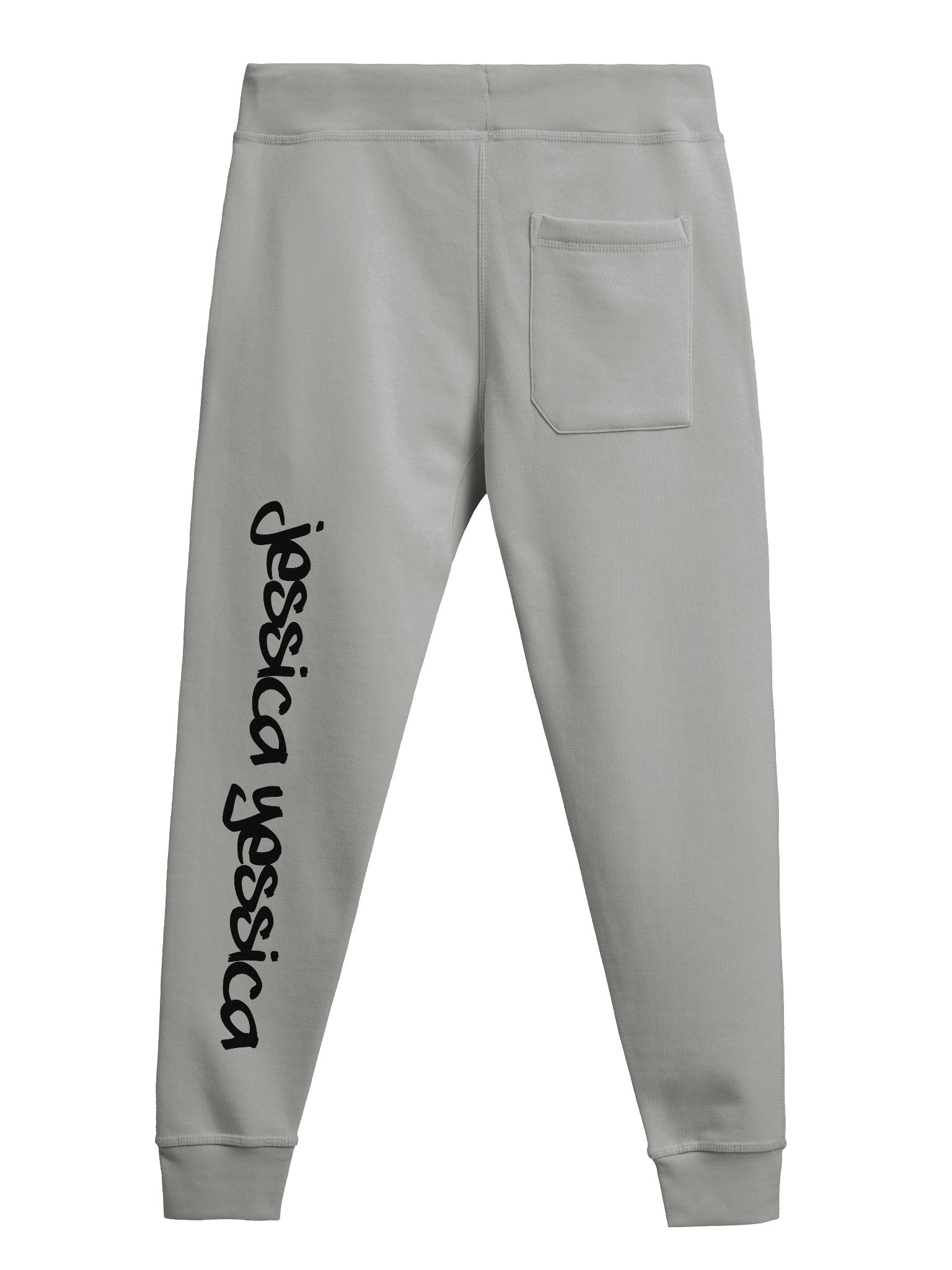 THAT'S MY NAME - BLACK TEXT JOGGERS product image (2)