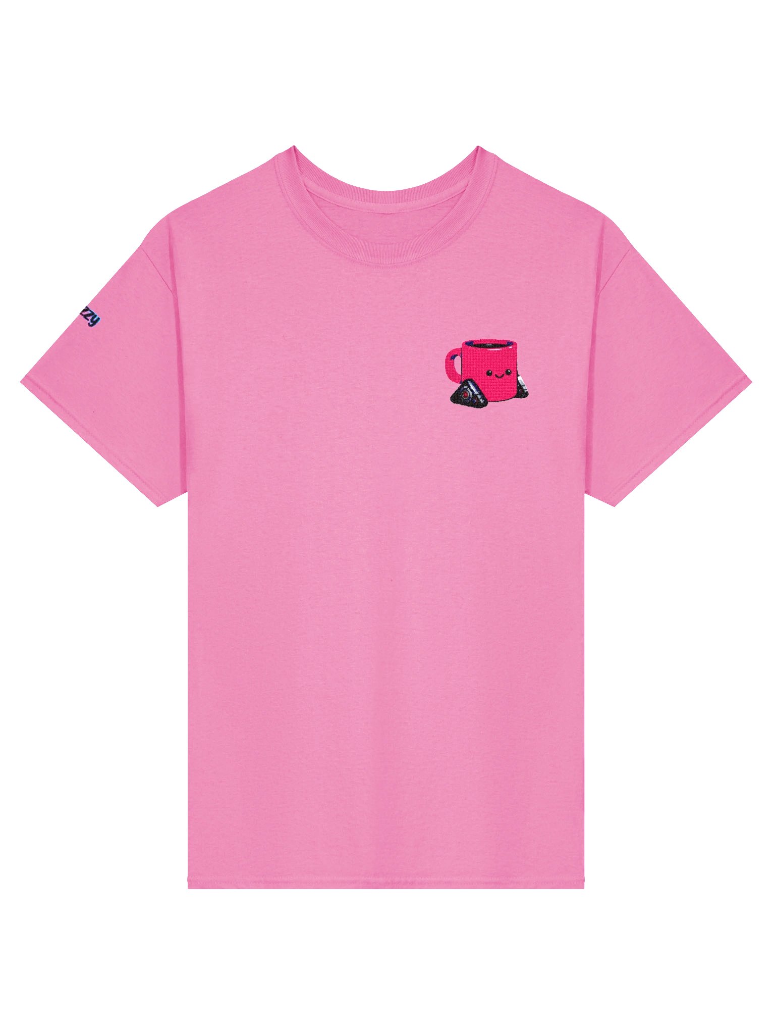 Embroidery Teabot Tshirt product image (1)